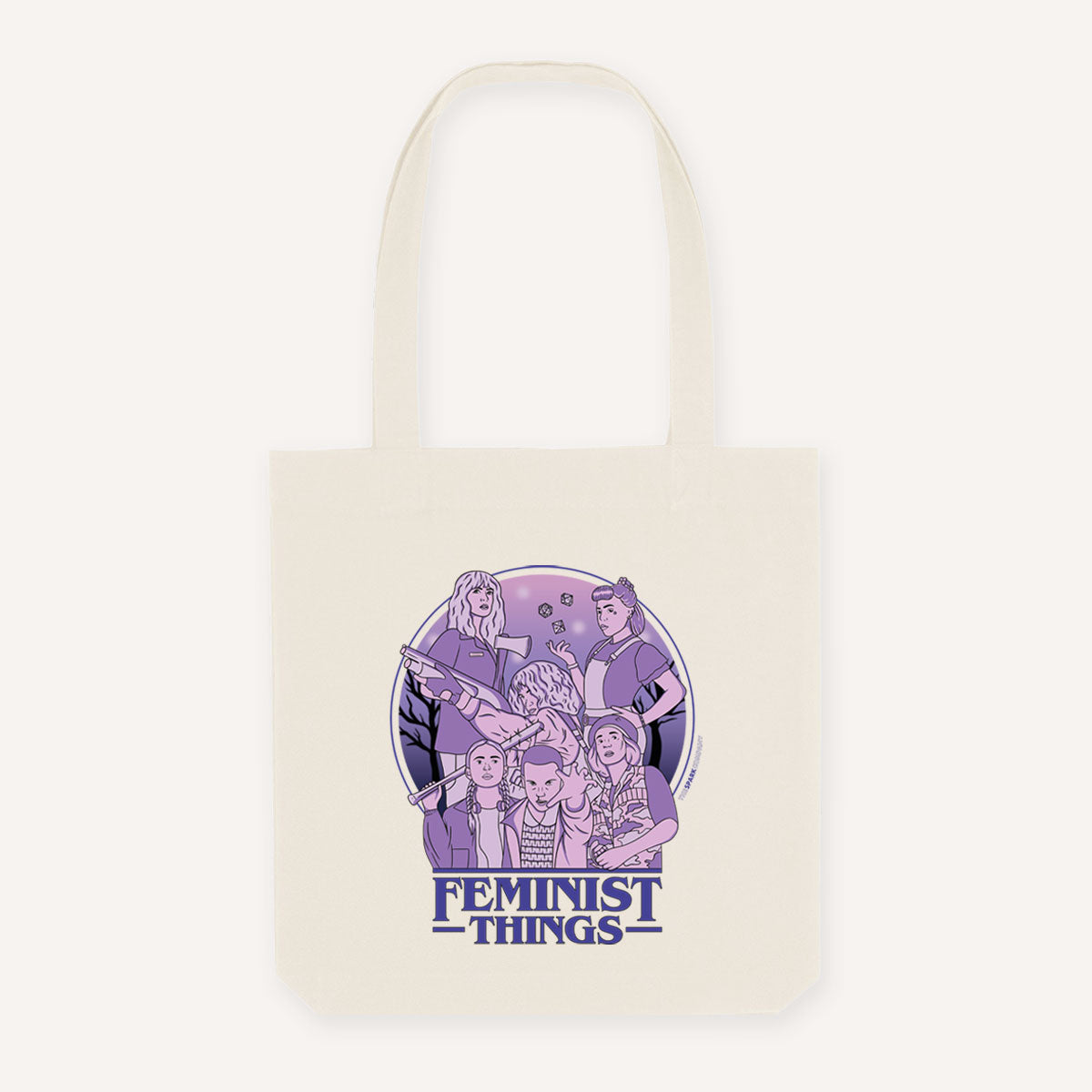 Feminist Things Strong as Hell Tote Bag