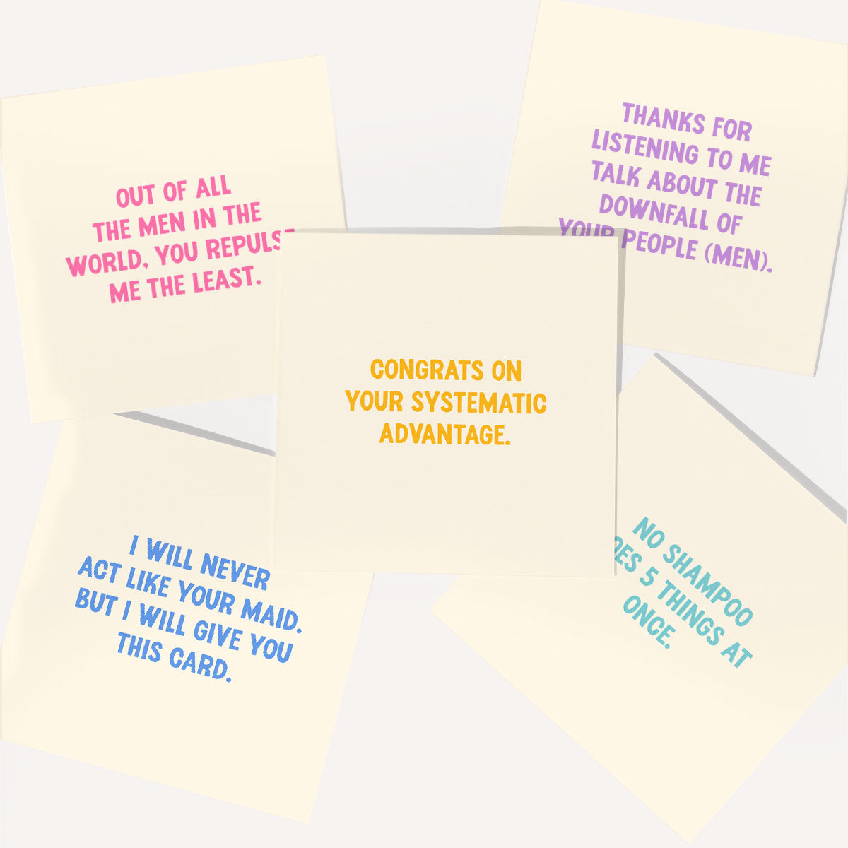 For Men Greeting Cards (5 Pack)