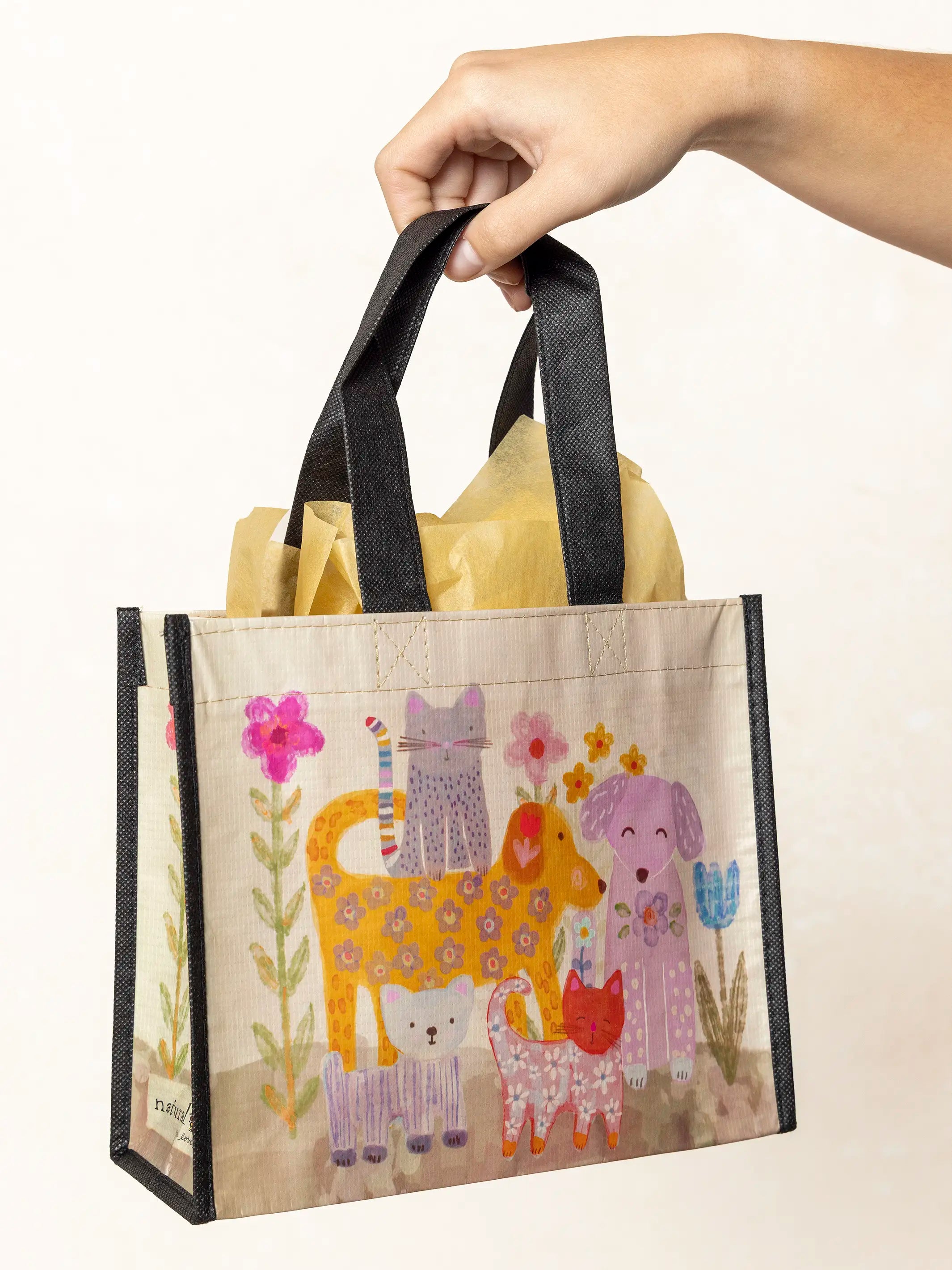 Medium Happy Bag, Set of 3 - Pets