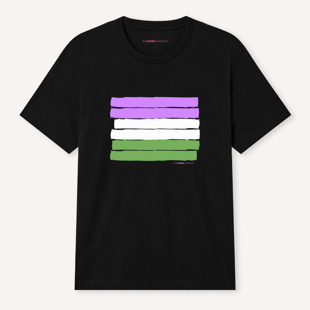 Genderqueer Pride Flag T-Shirt