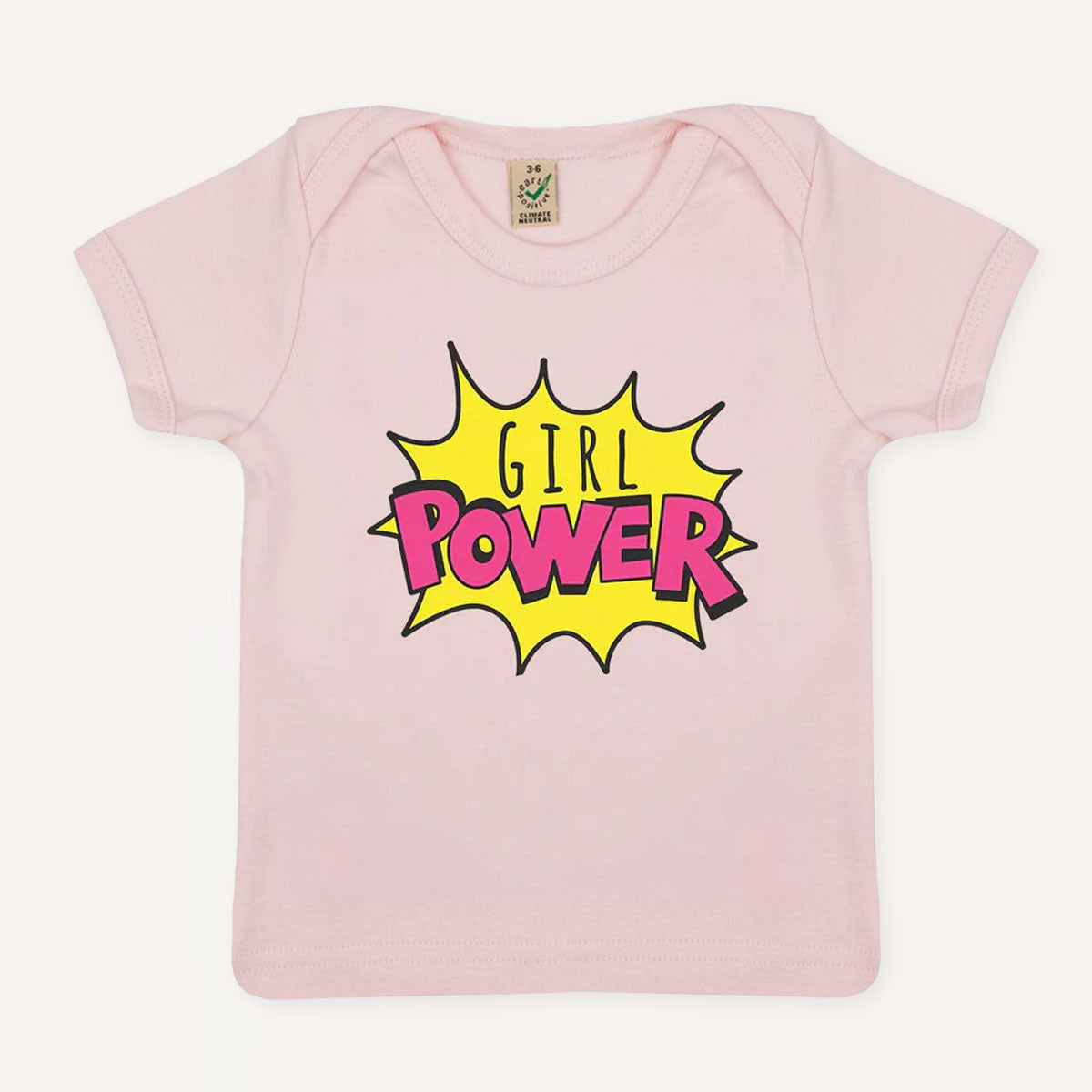 Girl Power Pop Art Baby T-Shirt