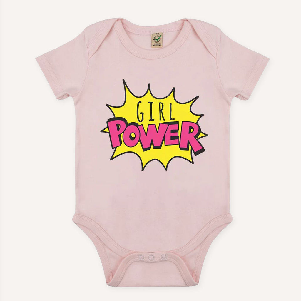 Girl Power Pop Art Babygrow