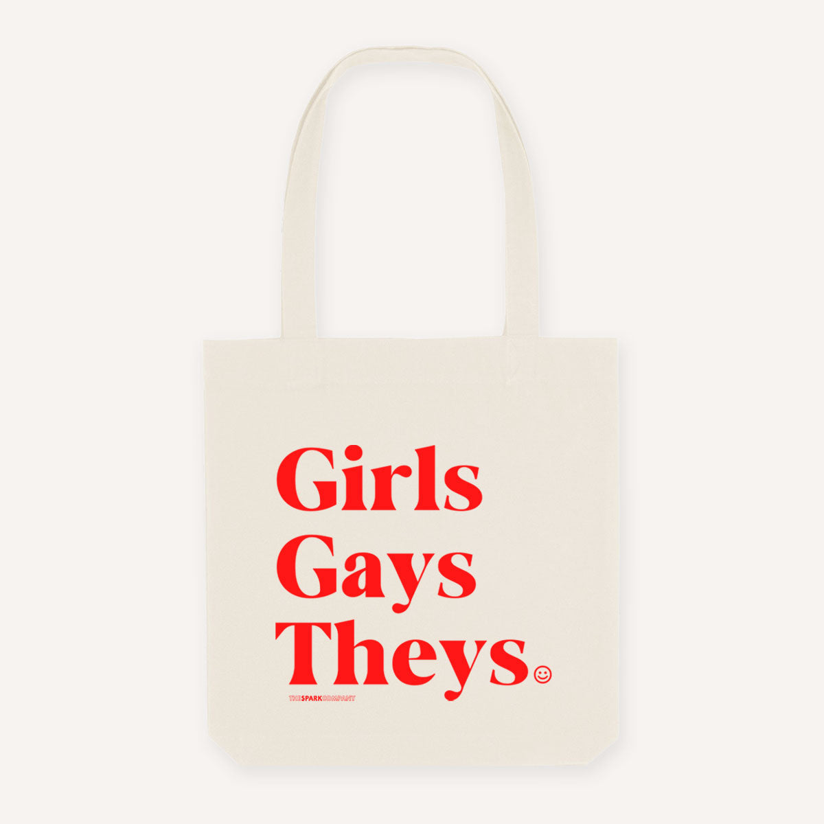 Girls Gays Theys Strong As Hell Tote Bag