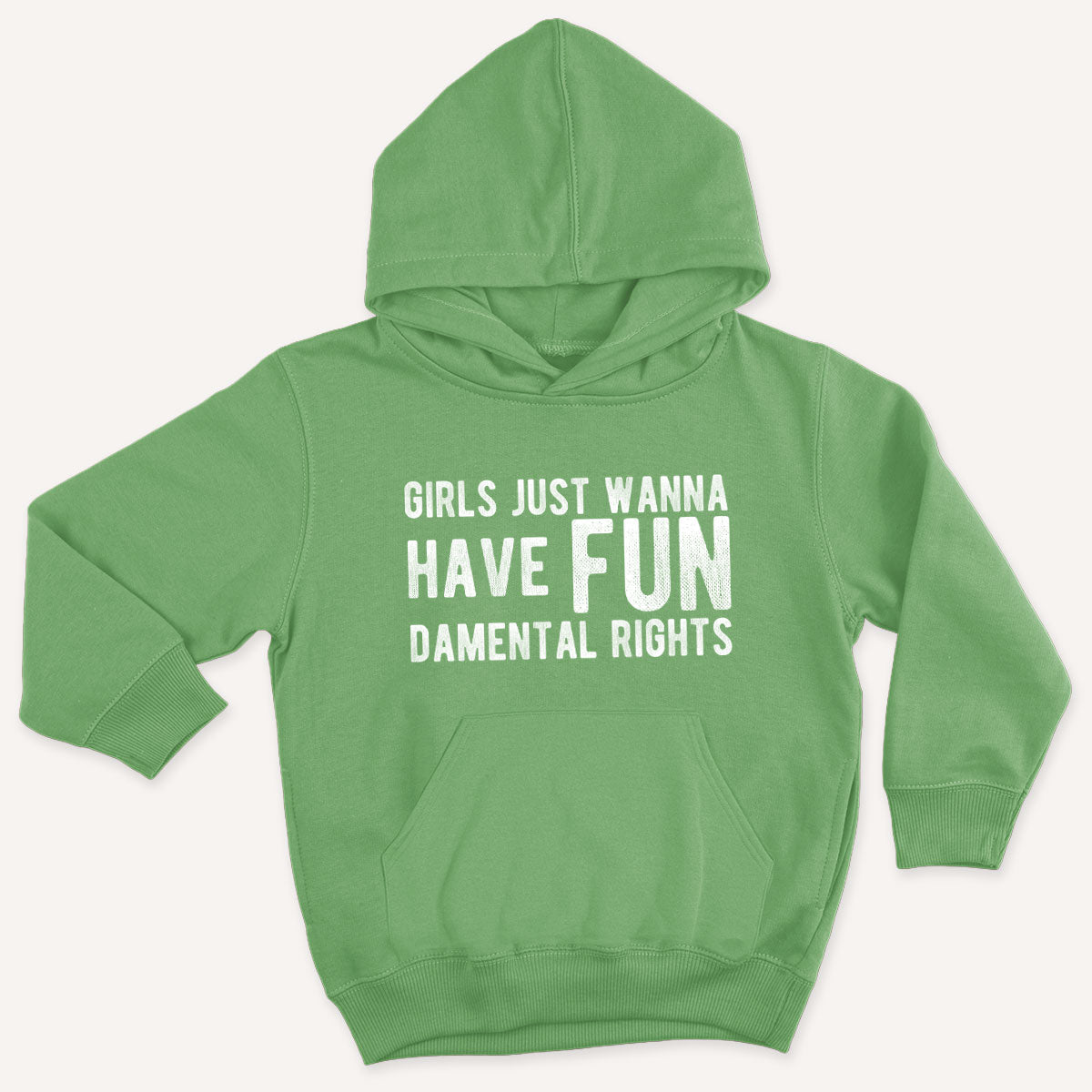 Girls Just Wanna Have Fundamental Rights Kids Hoodie