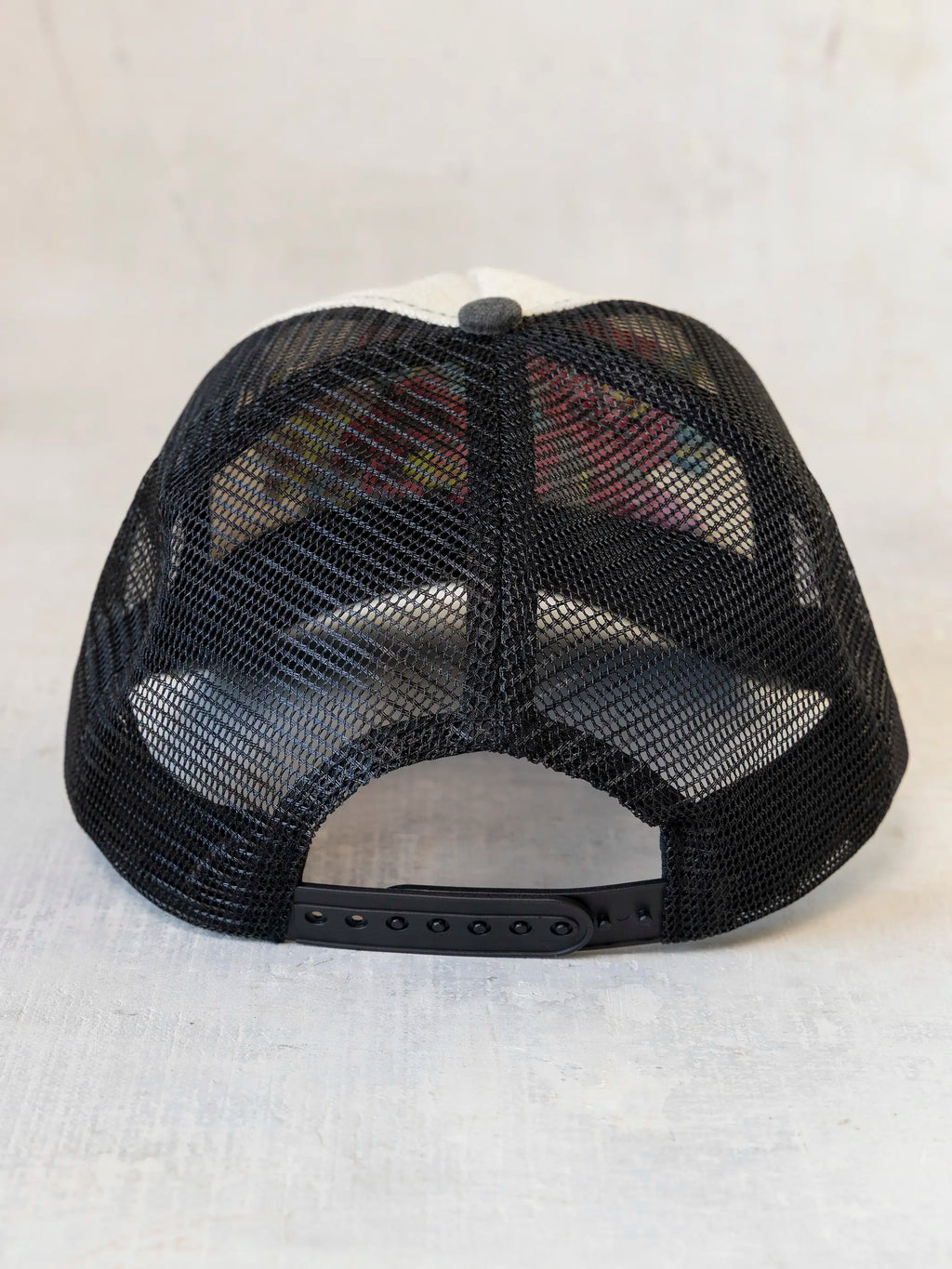 Needlepoint Trucker Hat - Flower