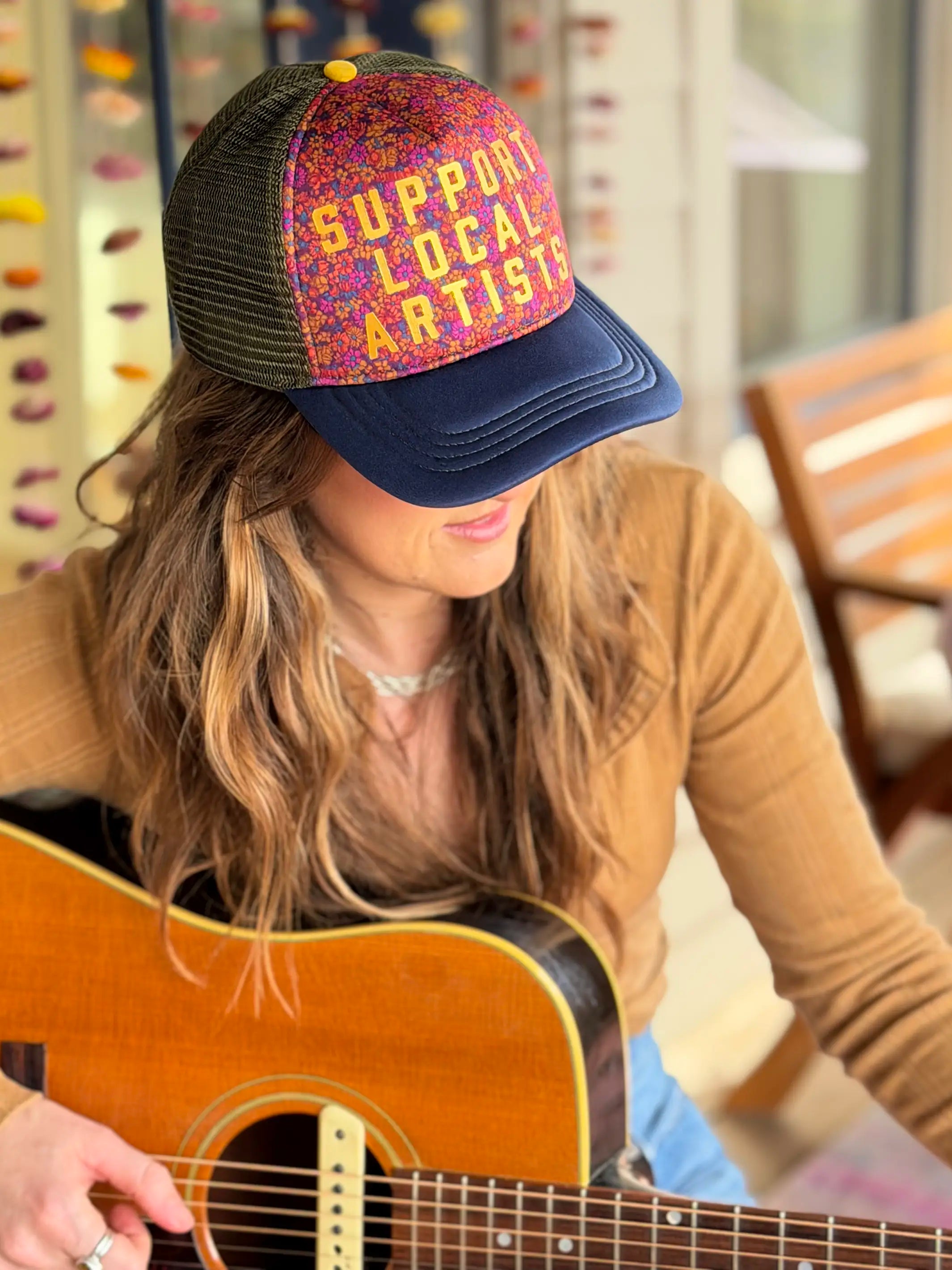 Adjustable Trucker Hat - Support Local Artists