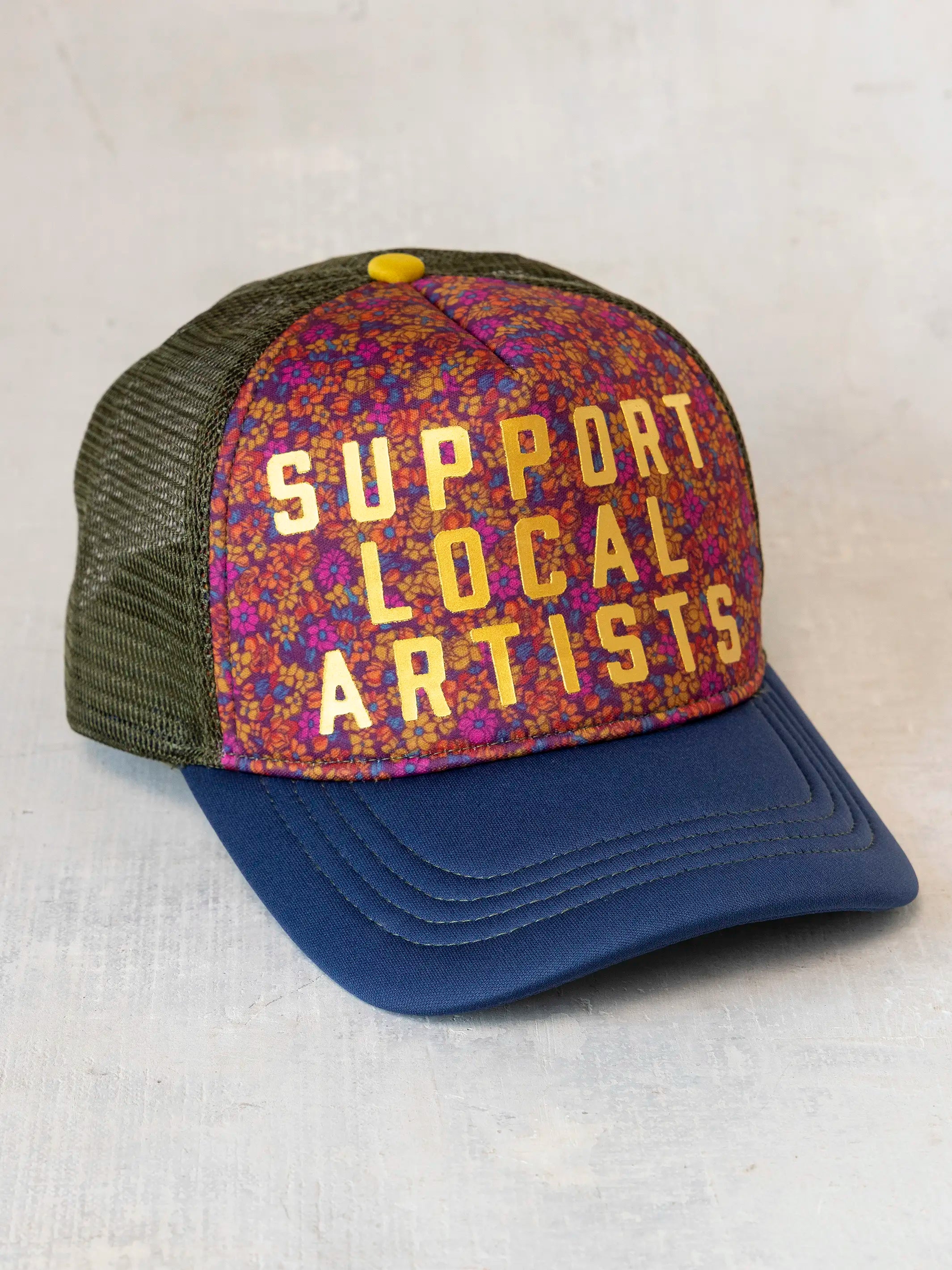 Adjustable Trucker Hat - Support Local Artists
