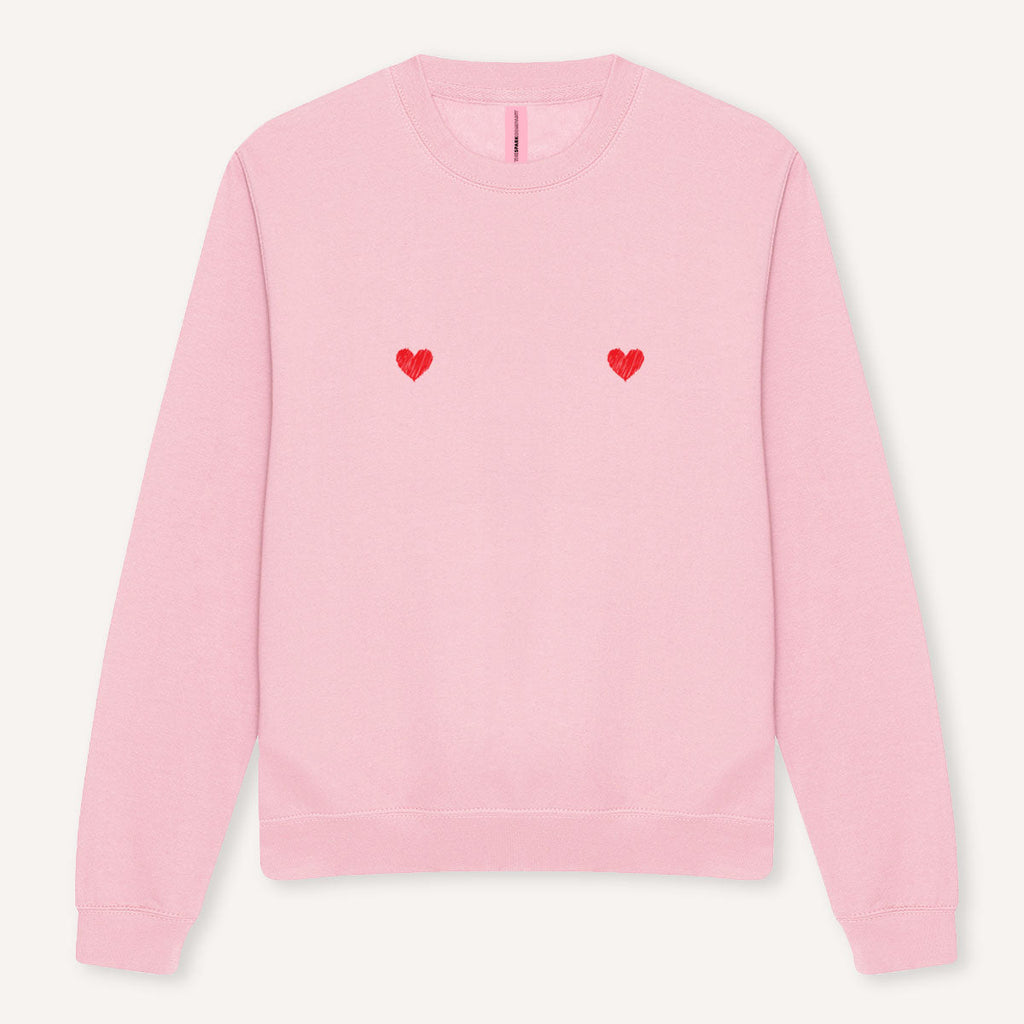 Heart Nipple Sweatshirt