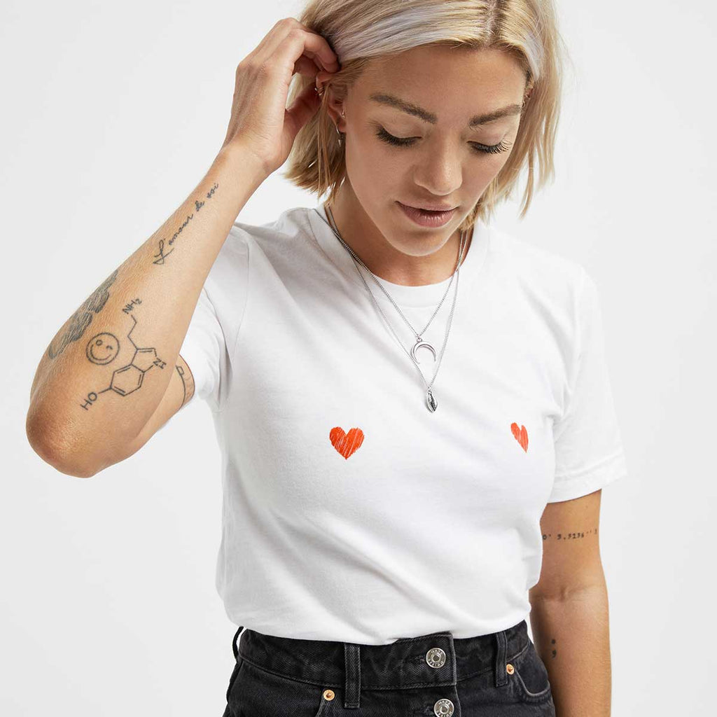 Heart Nipple T-Shirt