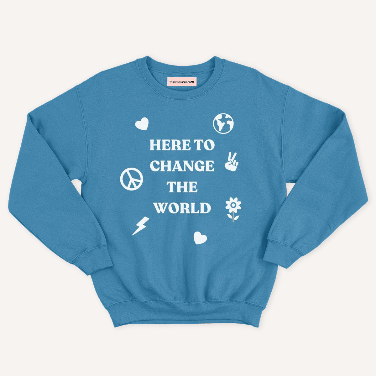 Here To Change The World Kids Sweatshirt