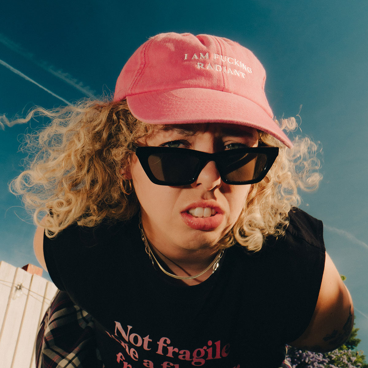 I Am F*cking Radiant Slogan Cap