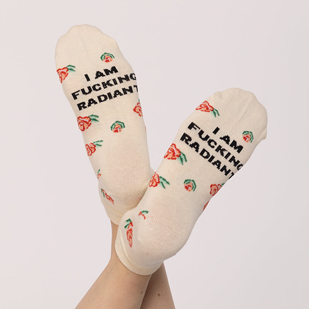 I Am F*cking Radiant Socks