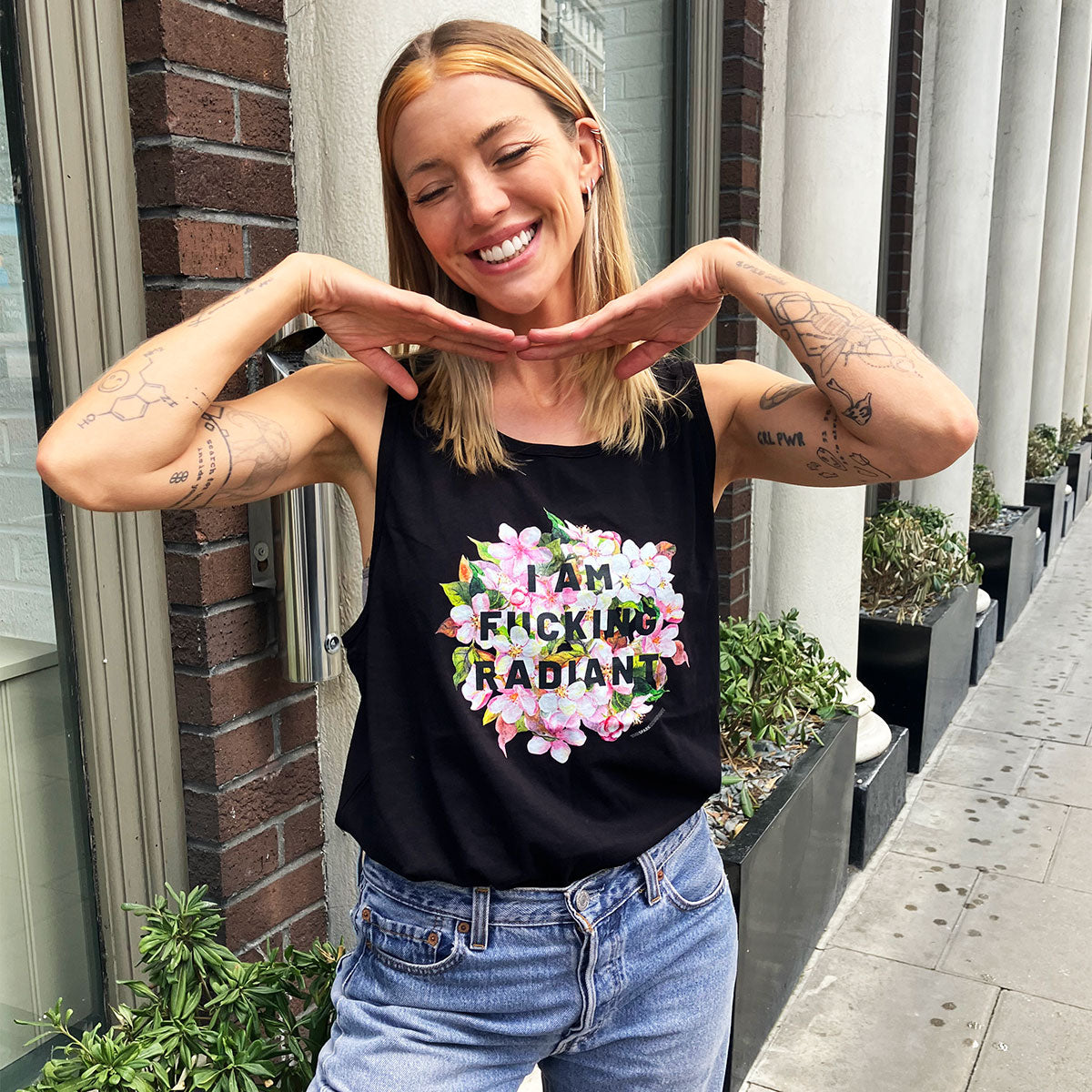 I Am F*cking Radiant Tank Top