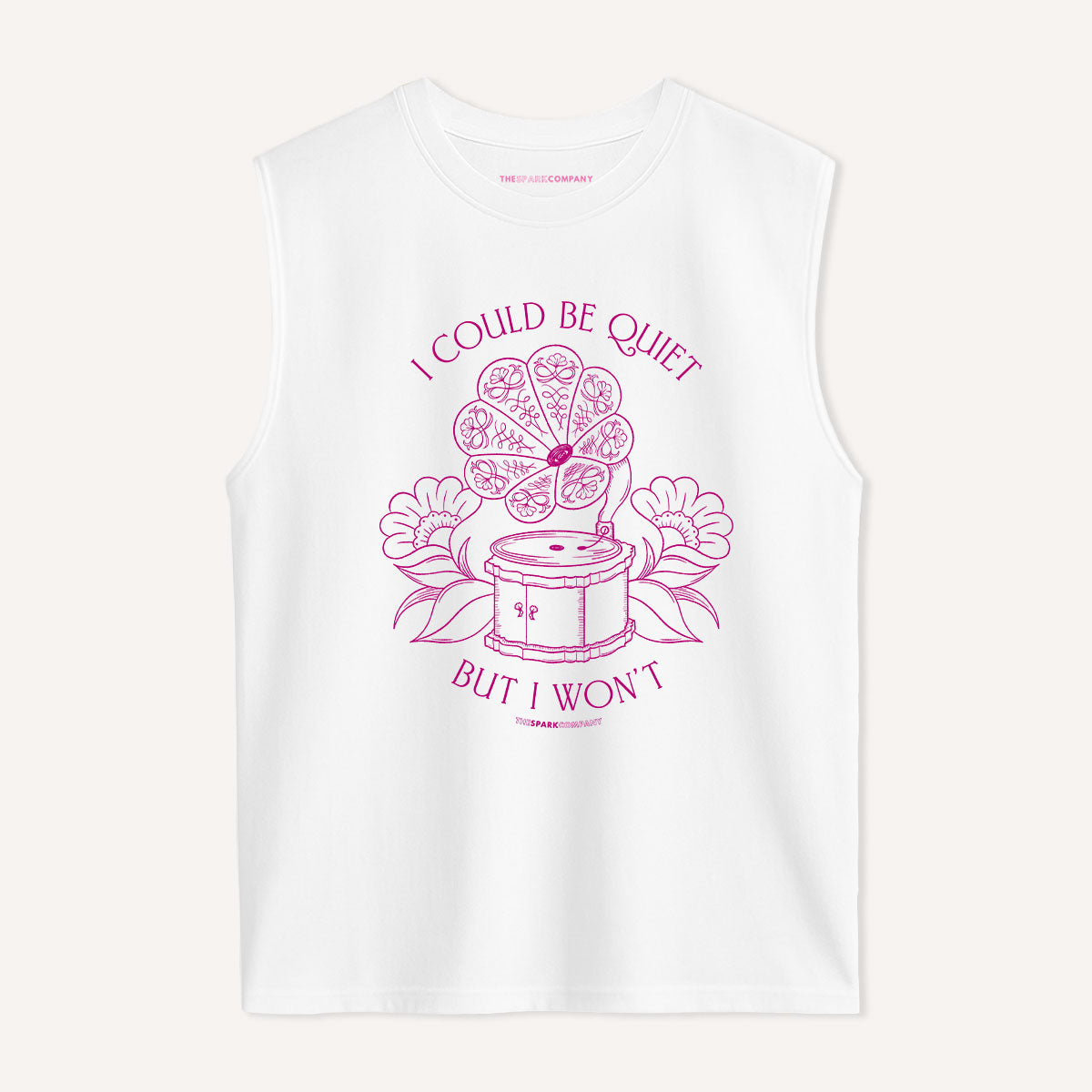 I Could Be Quiet Sleeveless T-Shirt