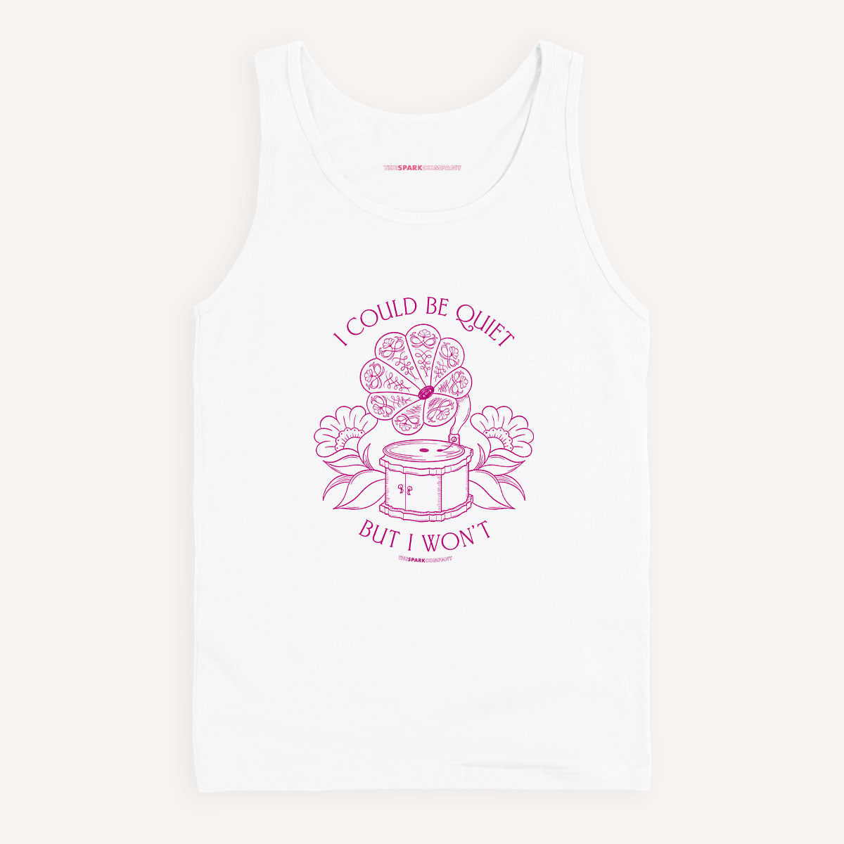 I Could Be Quiet Tank Top