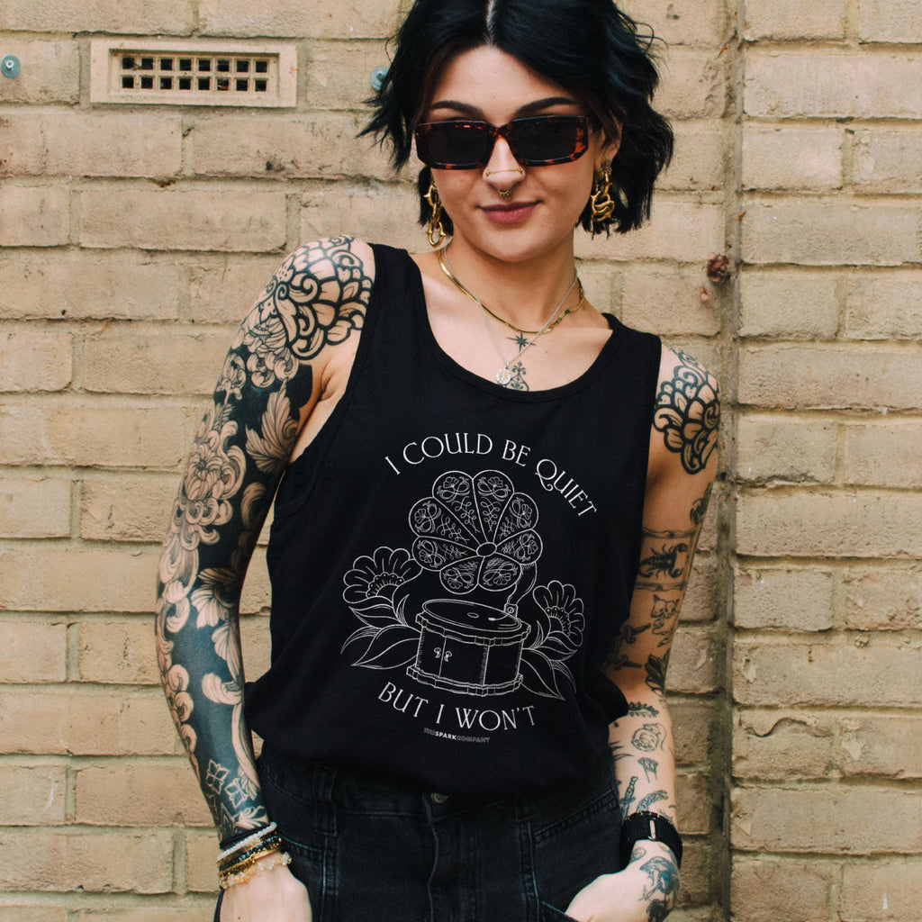 I Could Be Quiet Tank Top