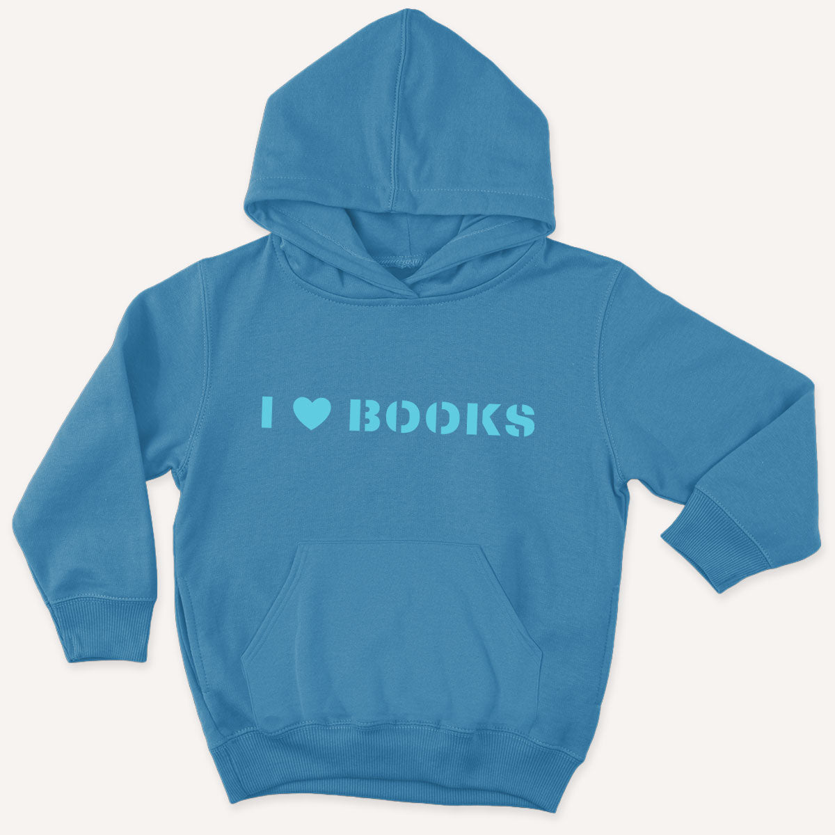 I Heart Books Kids Hoodie