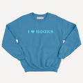 I Heart Books Kids Sweatshirt