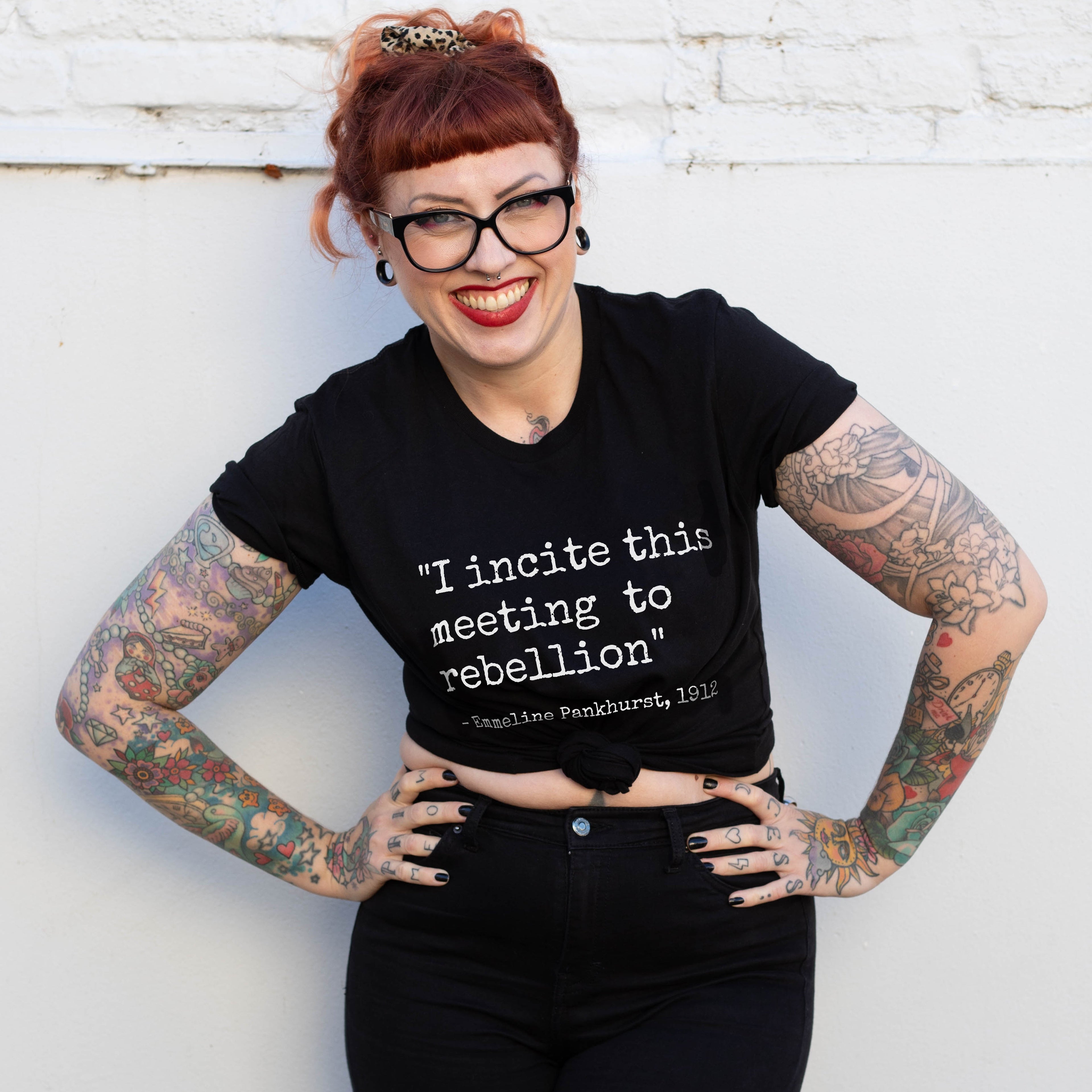 I Incite This Meeting To Rebellion T-Shirt