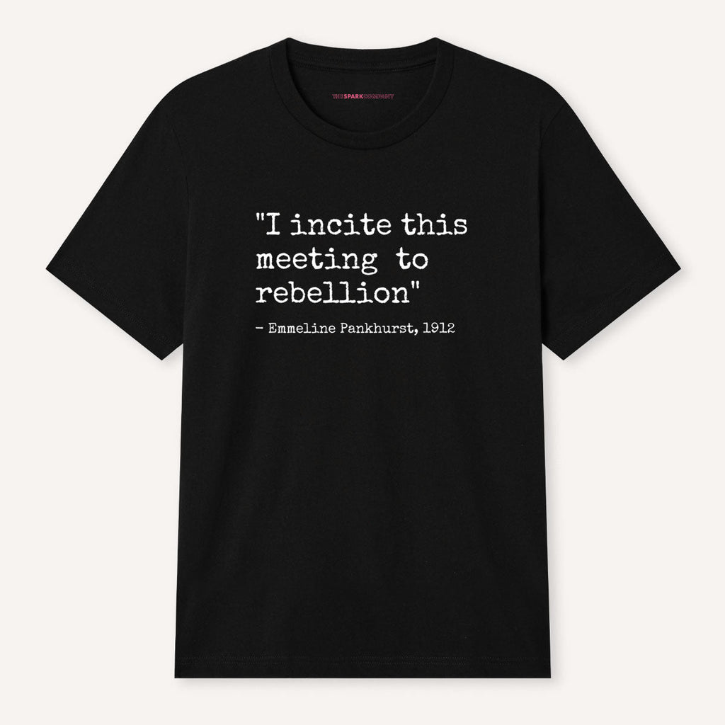 I Incite This Meeting To Rebellion T-Shirt