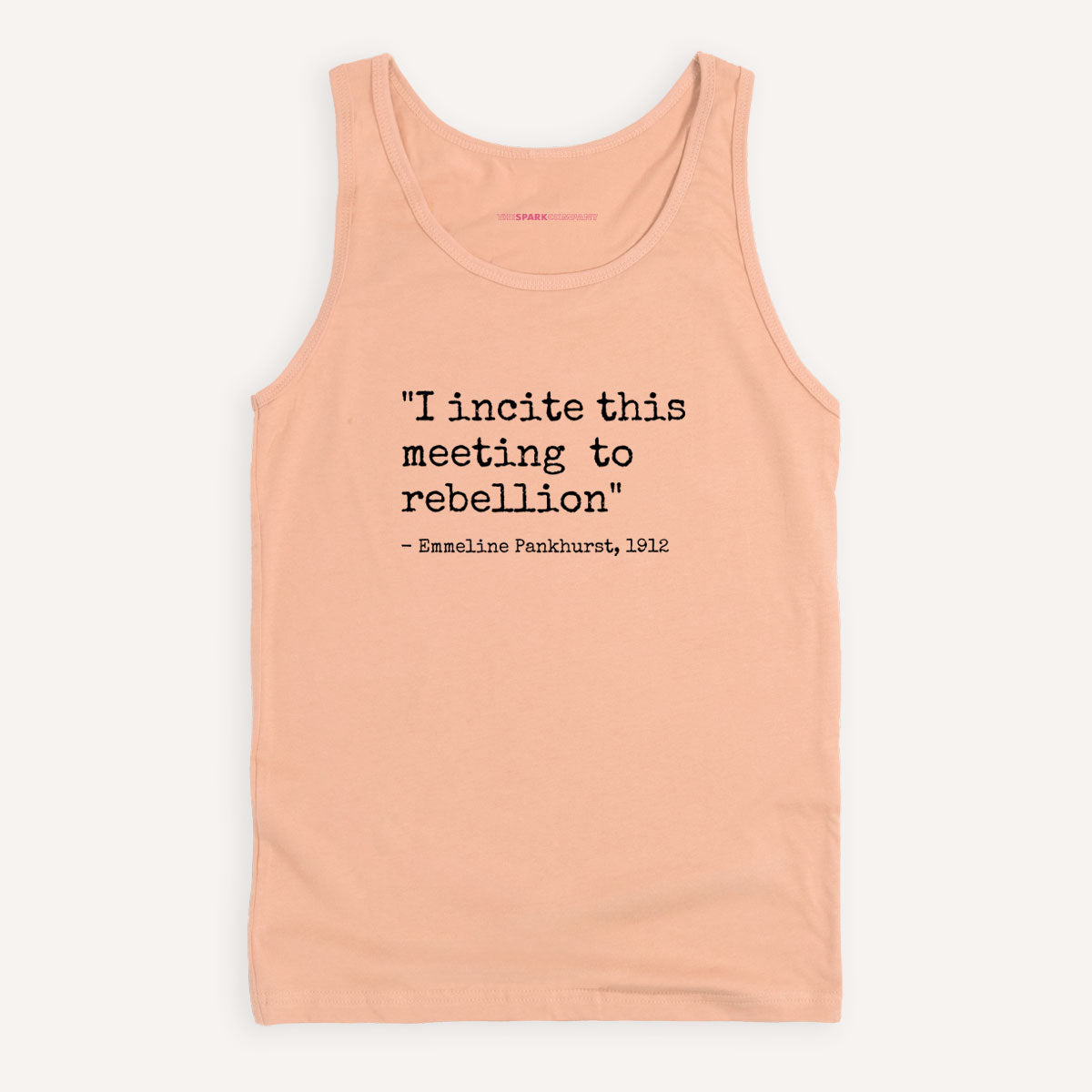 I Incite This Meeting To Rebellion Tank Top