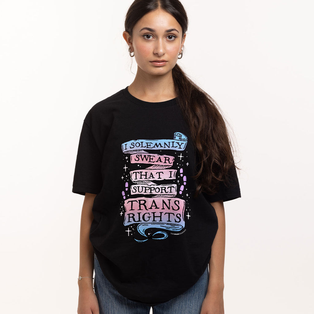 I Solemnly Swear That I Support Trans Rights T-Shirt