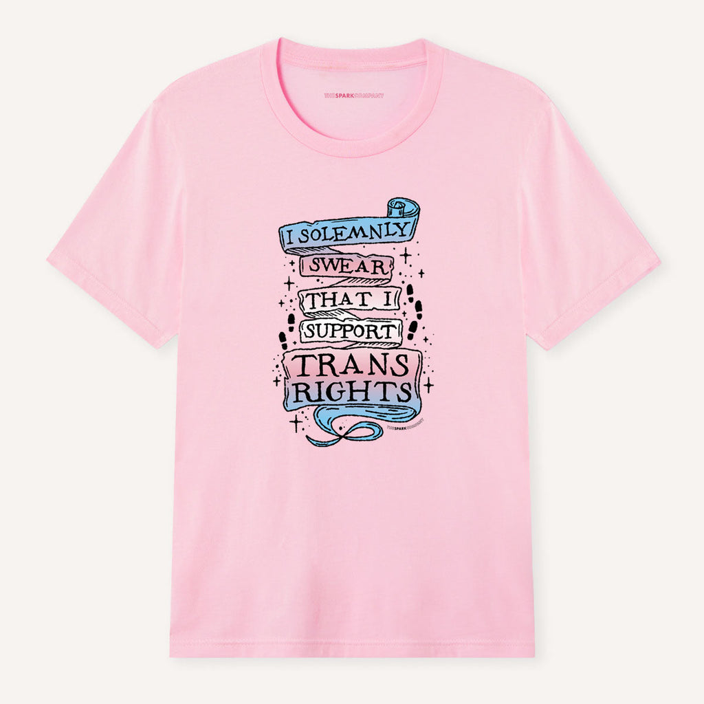 I Solemnly Swear That I Support Trans Rights T-Shirt