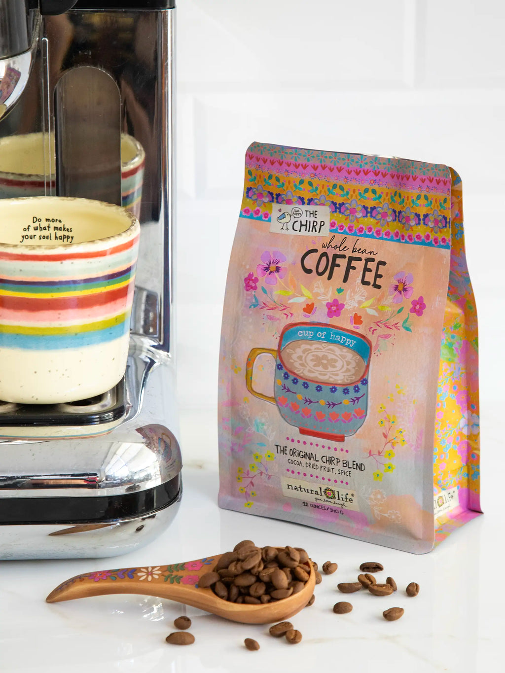 Natural Life Whole Bean Coffee Chirp Blend