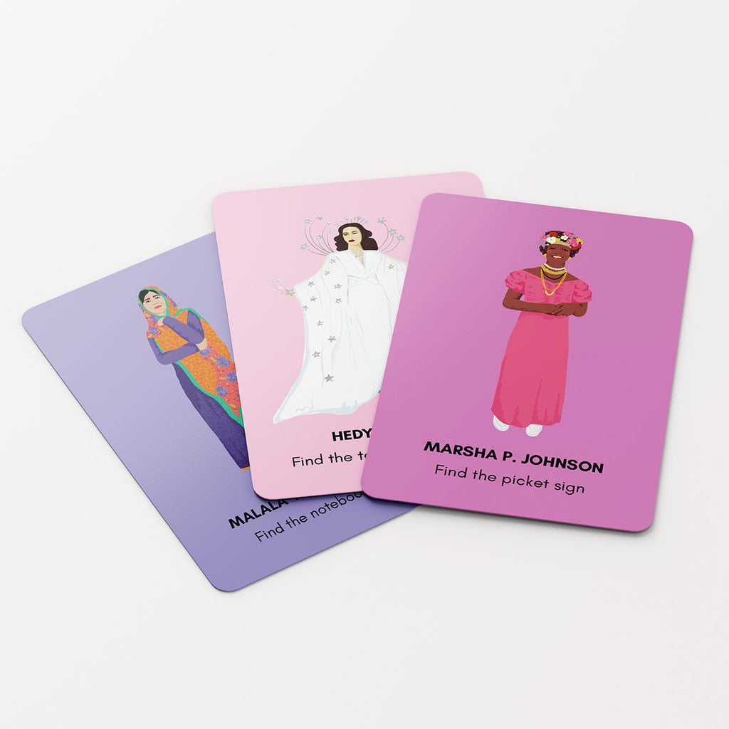 Iconic Women Memory Card Game