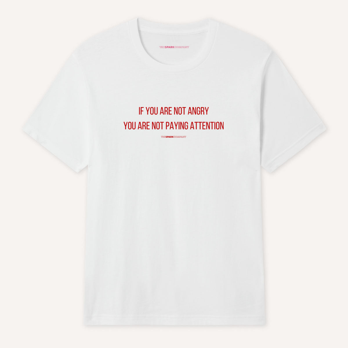 If You Are Not Angry You Are Not Paying Attention T-Shirt