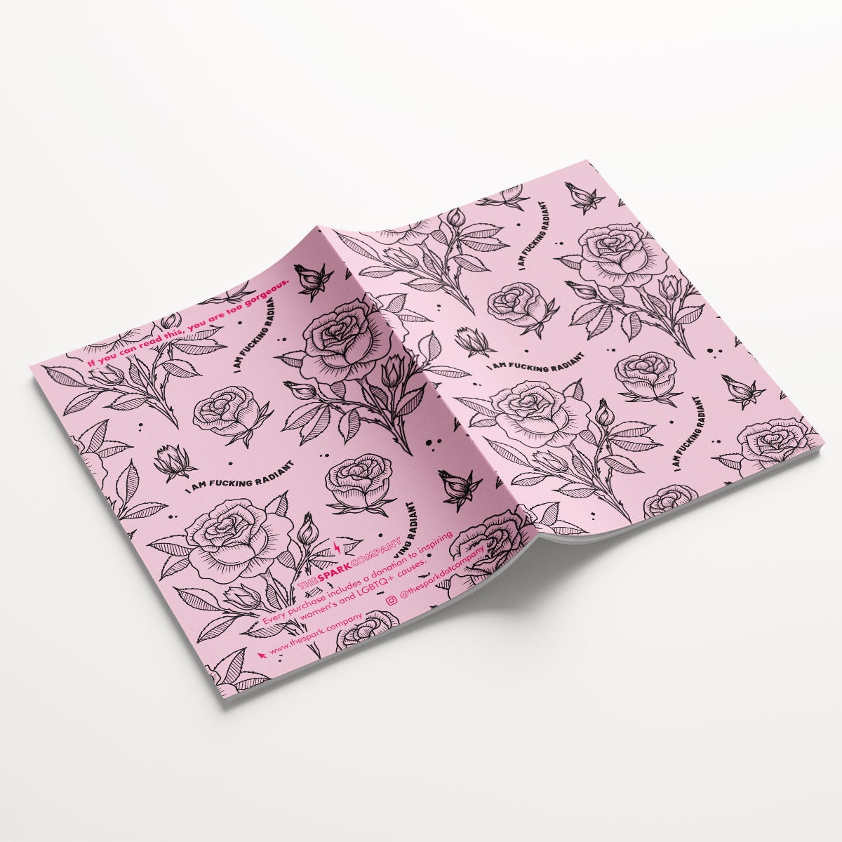 Illustrated Prints Notebooks (3 Pack)