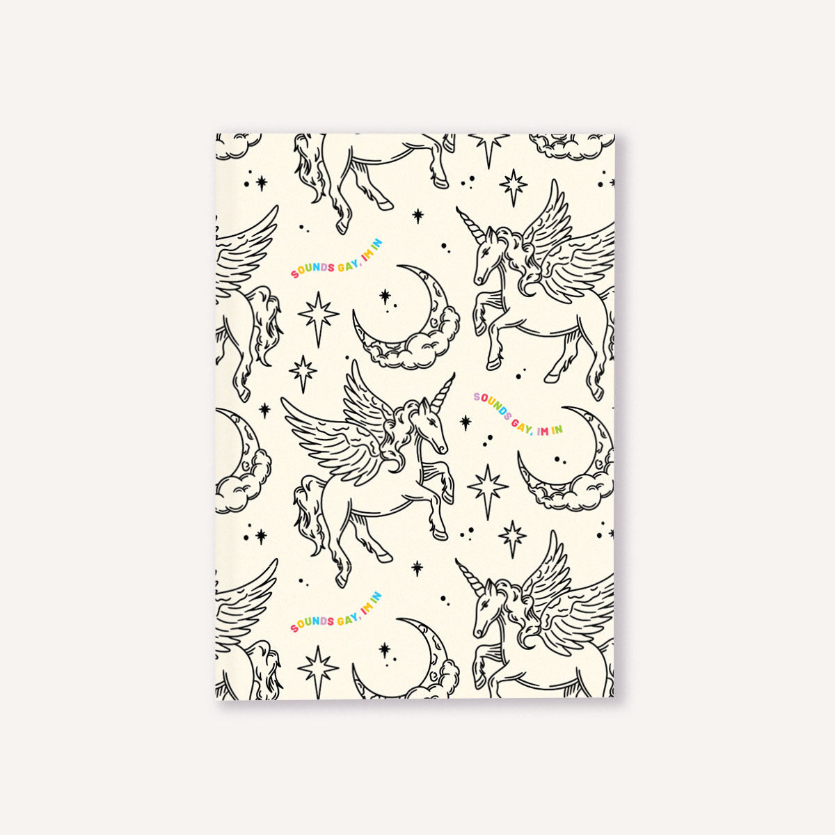 Illustrated Prints Notebooks (3 Pack)