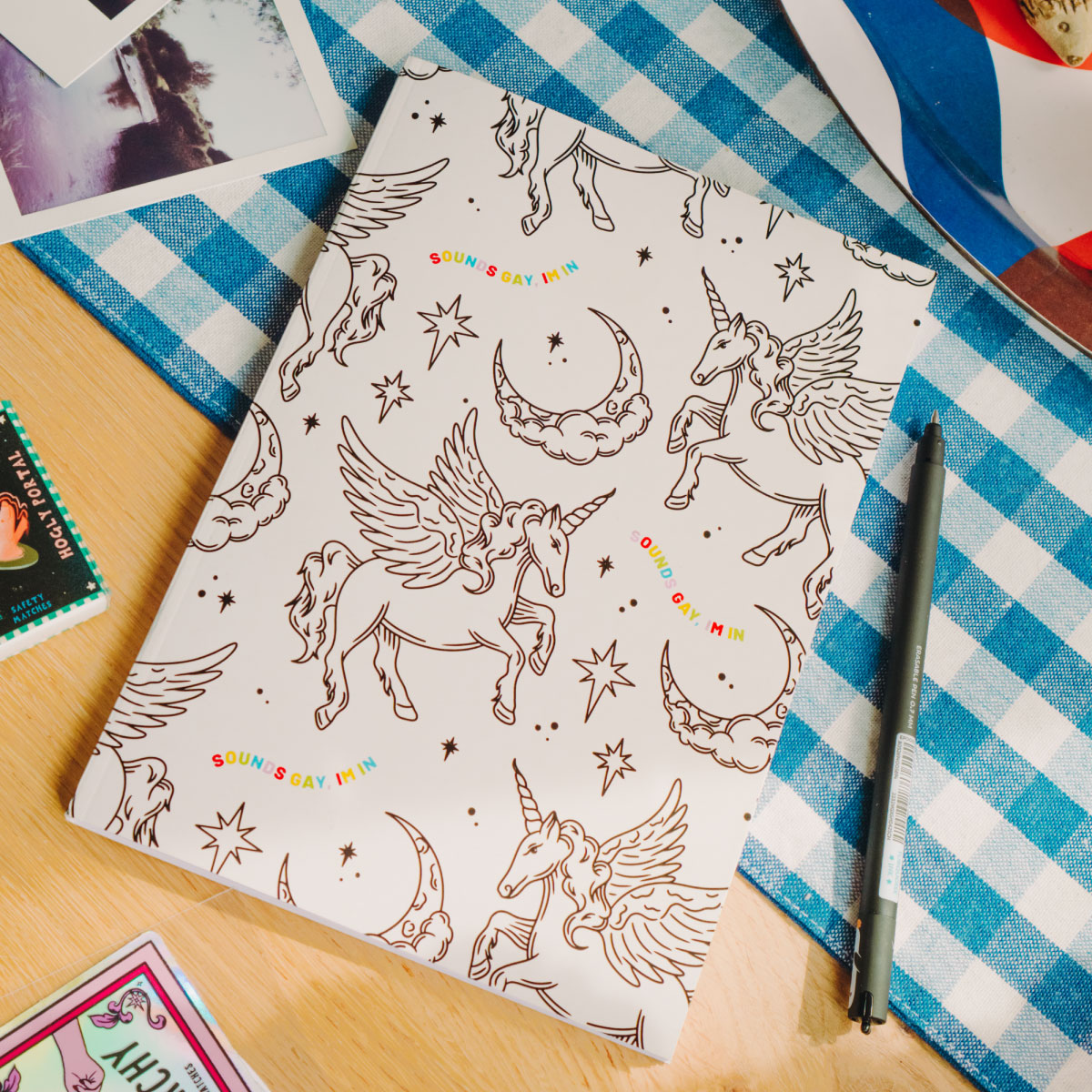 Illustrated Prints Notebooks (3 Pack)