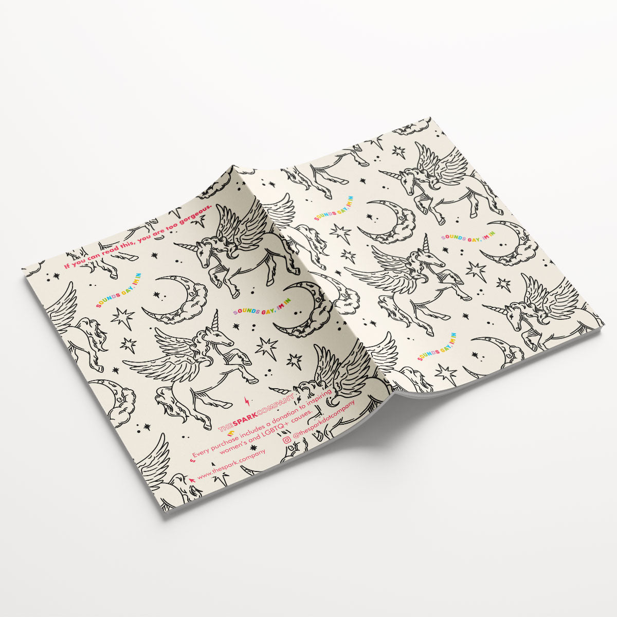 Illustrated Prints Notebooks (3 Pack)