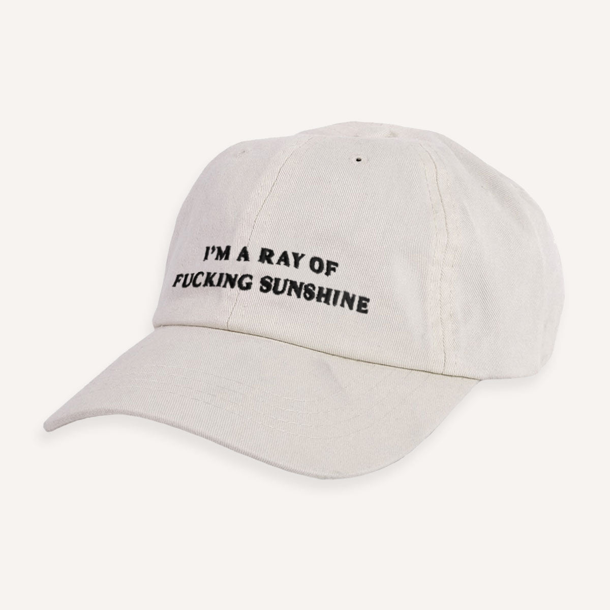 I'm A Ray Of F*cking Sunshine Slogan Cap