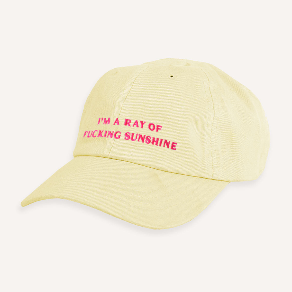 I'm A Ray Of F*cking Sunshine Slogan Cap