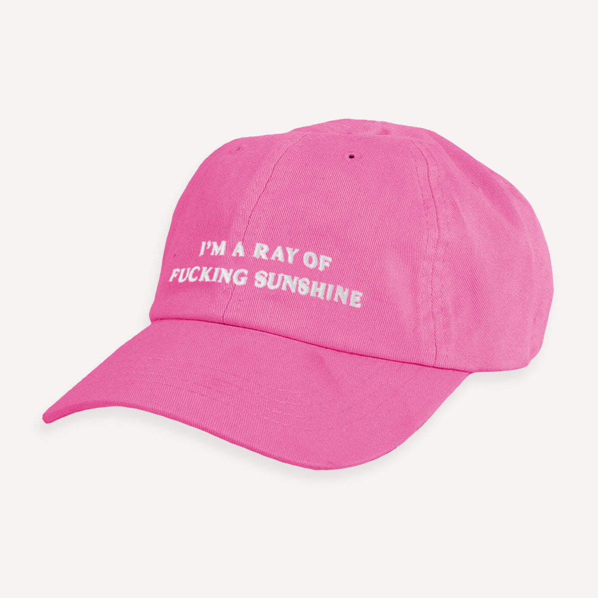 I'm A Ray Of F*cking Sunshine Slogan Cap