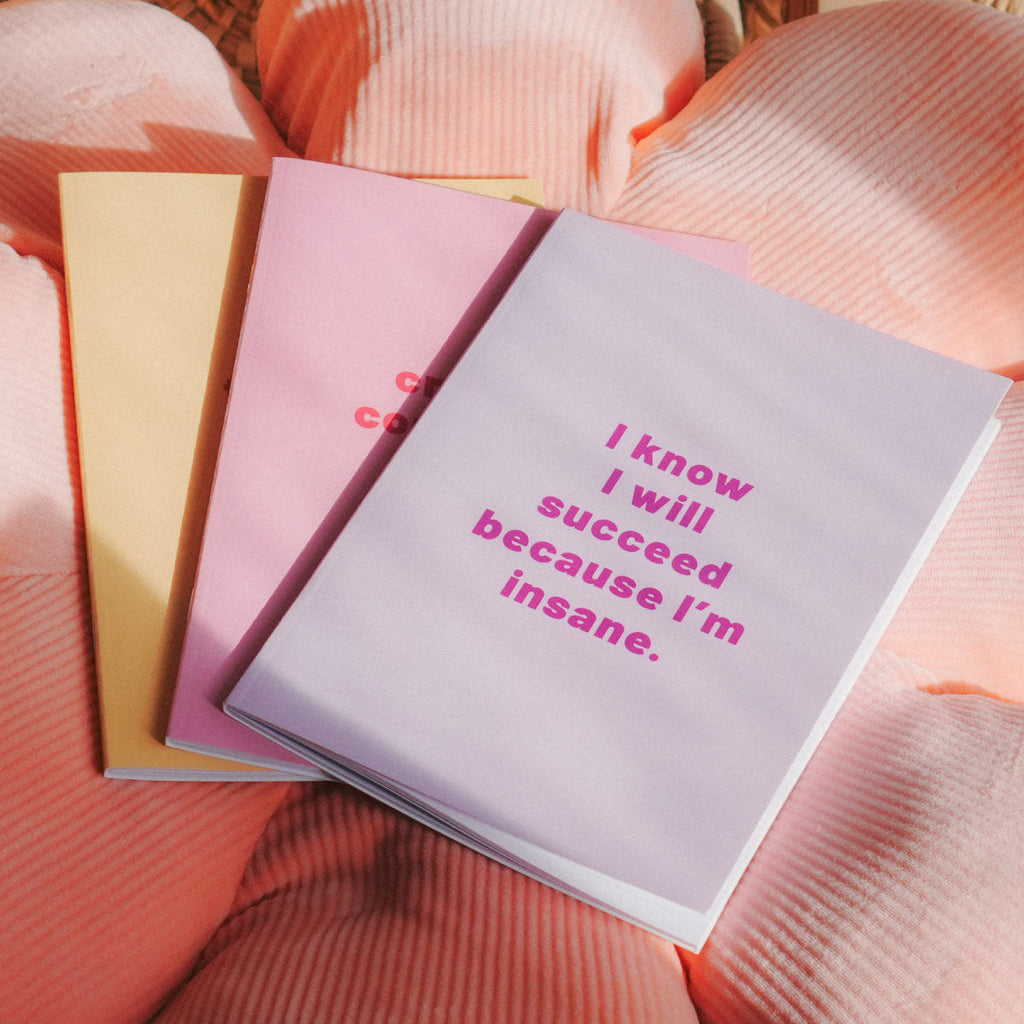 Insane Notebooks (3 Pack)