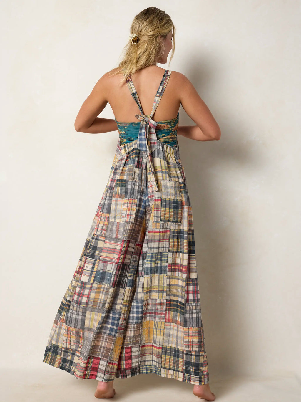 Dakota Tie Overall - Greenfield Madras Multi