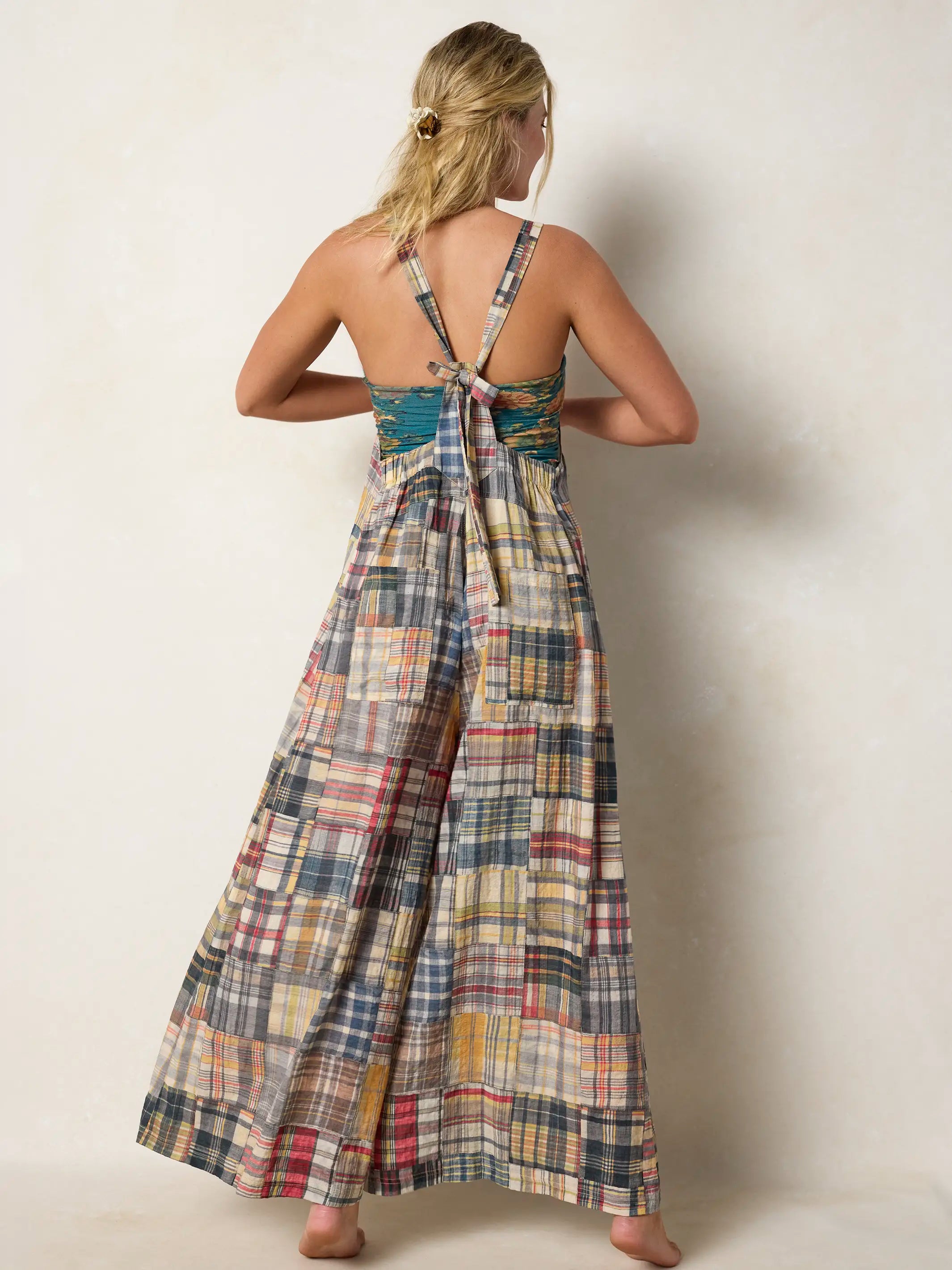 Dakota Tie Overall - Greenfield Madras Multi