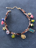 Happy Threads Charm Necklace