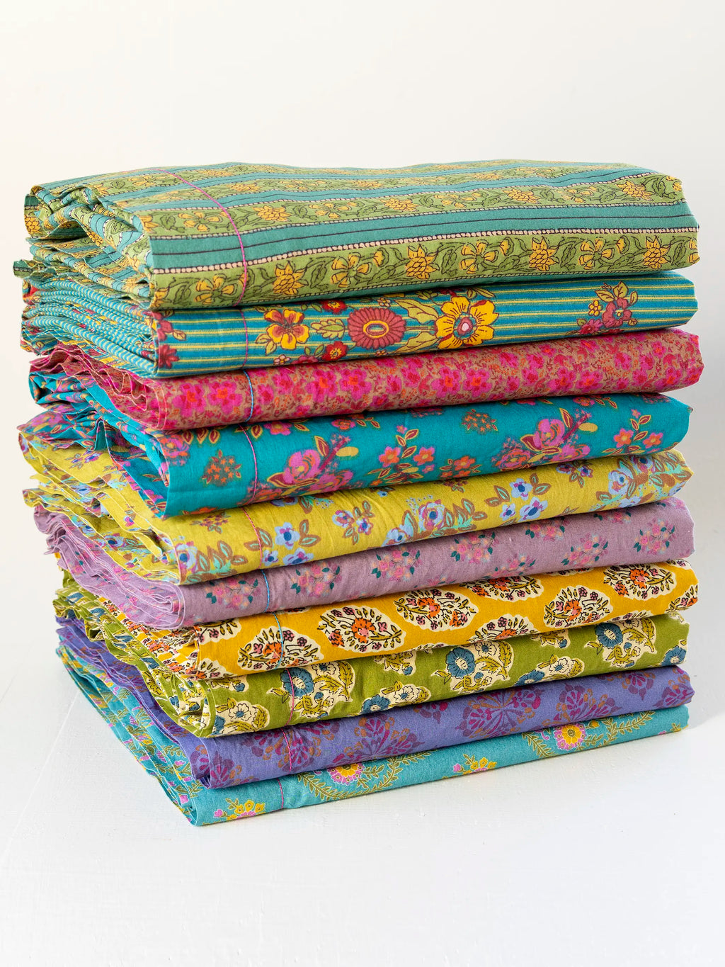 Mix & Match Cotton Fitted Sheet - Jaipur Stripe