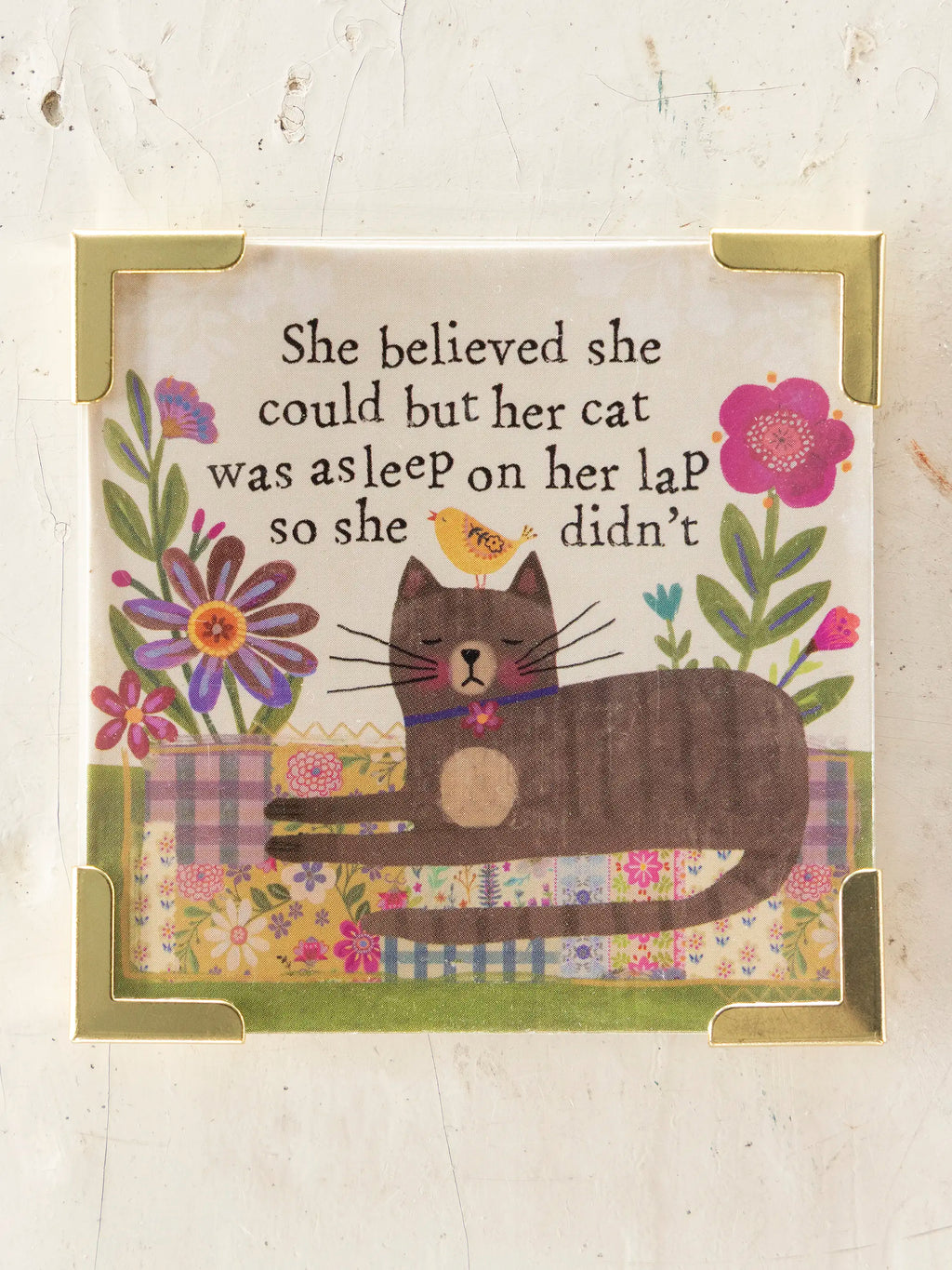Corner Magnet Keepsake - Cat