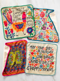 Microfiber Dish Cloth, Set of 4 - May Your Day