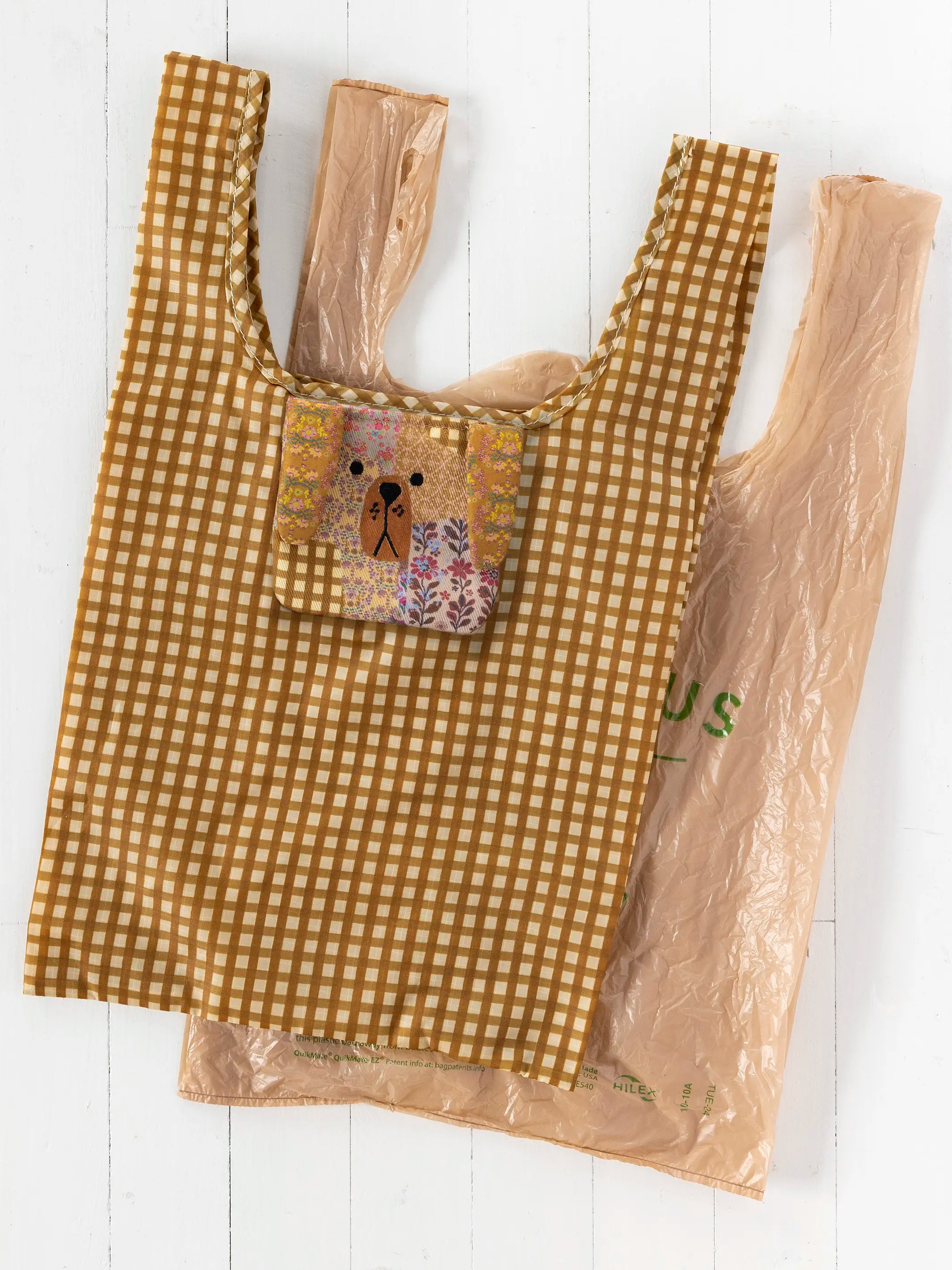 Reusable Market Tote Pouch - Dog