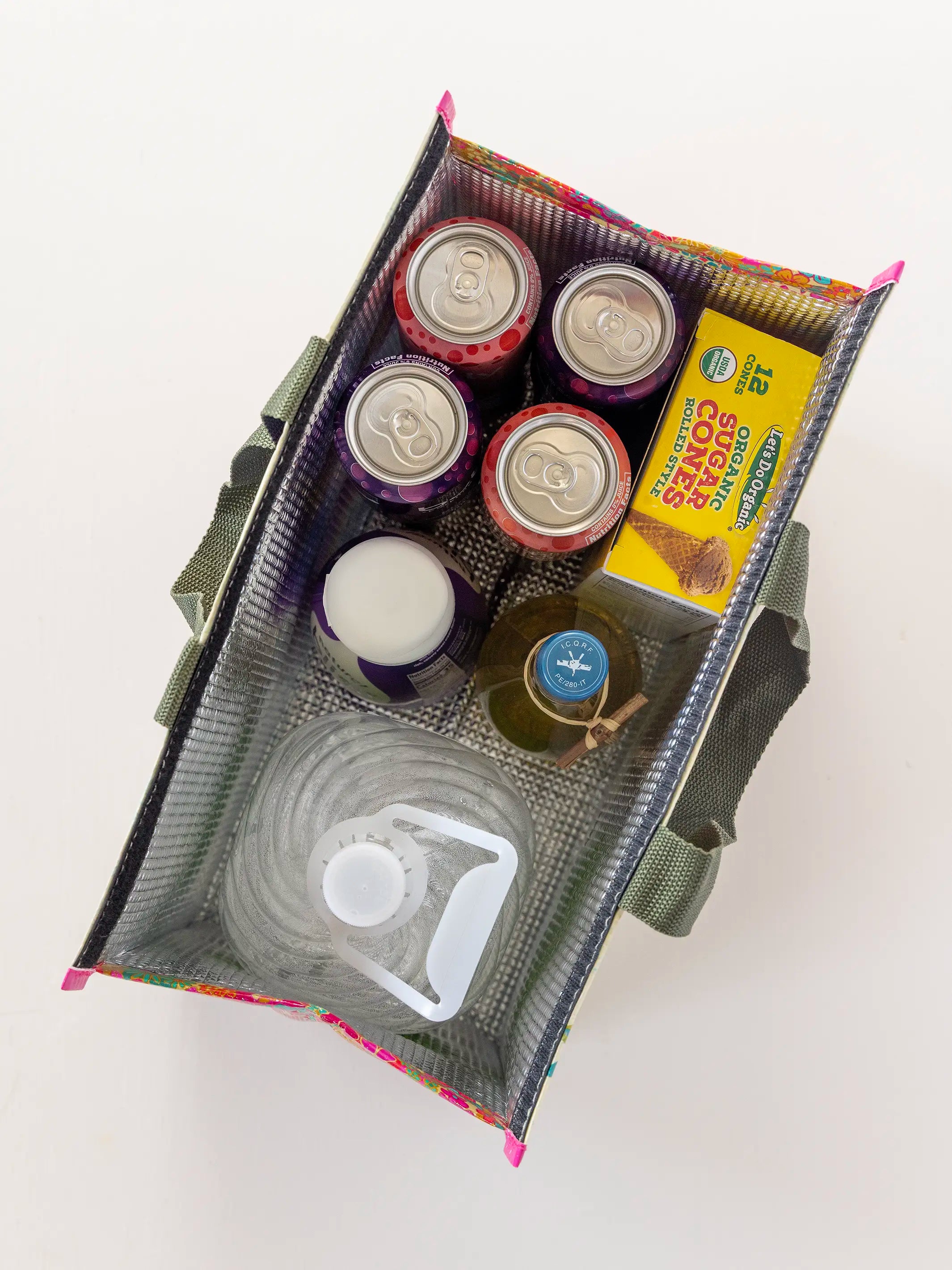 Insulated Cooler Tote - Fish