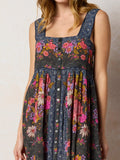 Lucy Maxi Dress - English Garden Charcoal