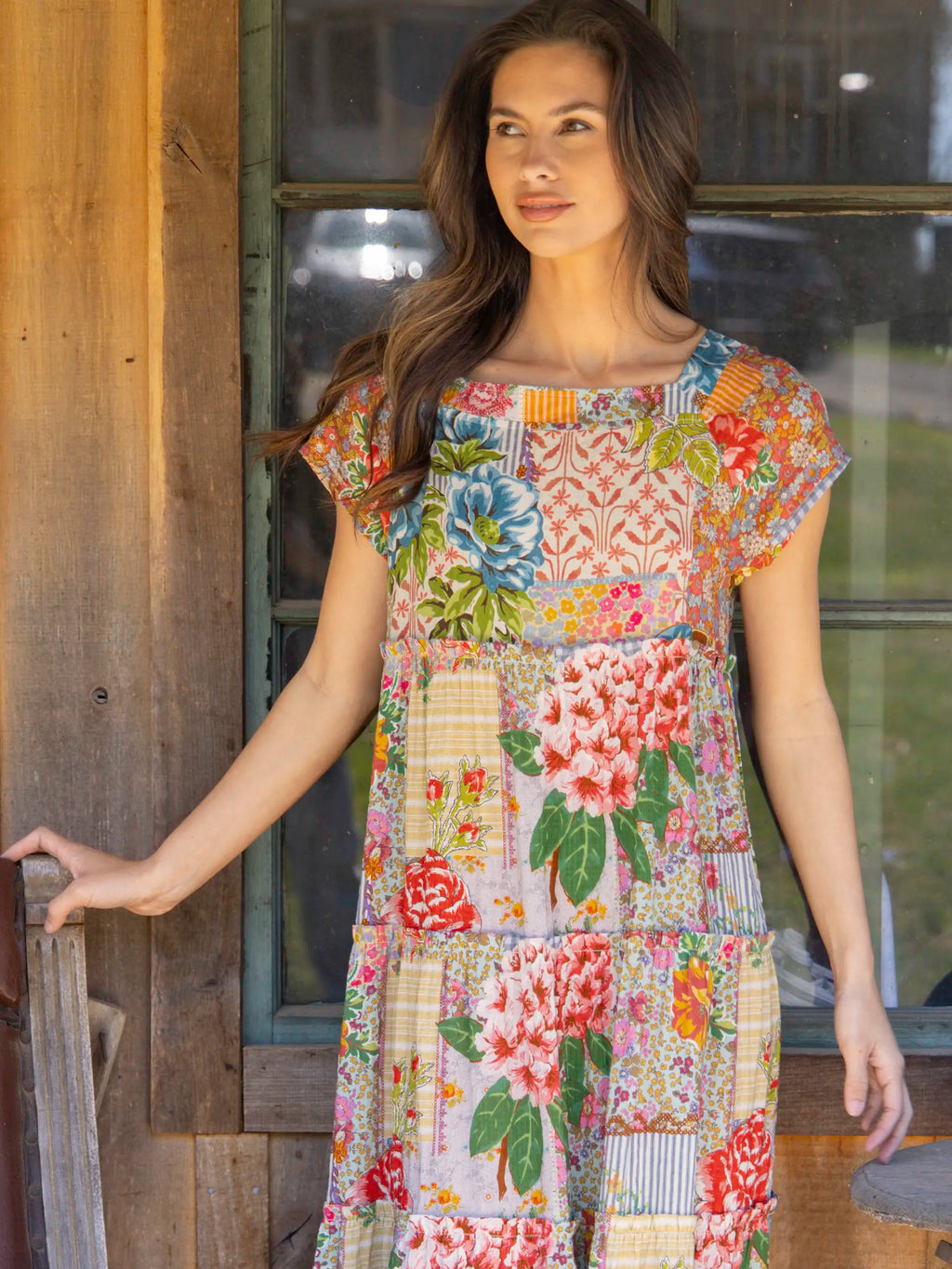 Berkley Maxi Dress - Vintage Treasure Pink