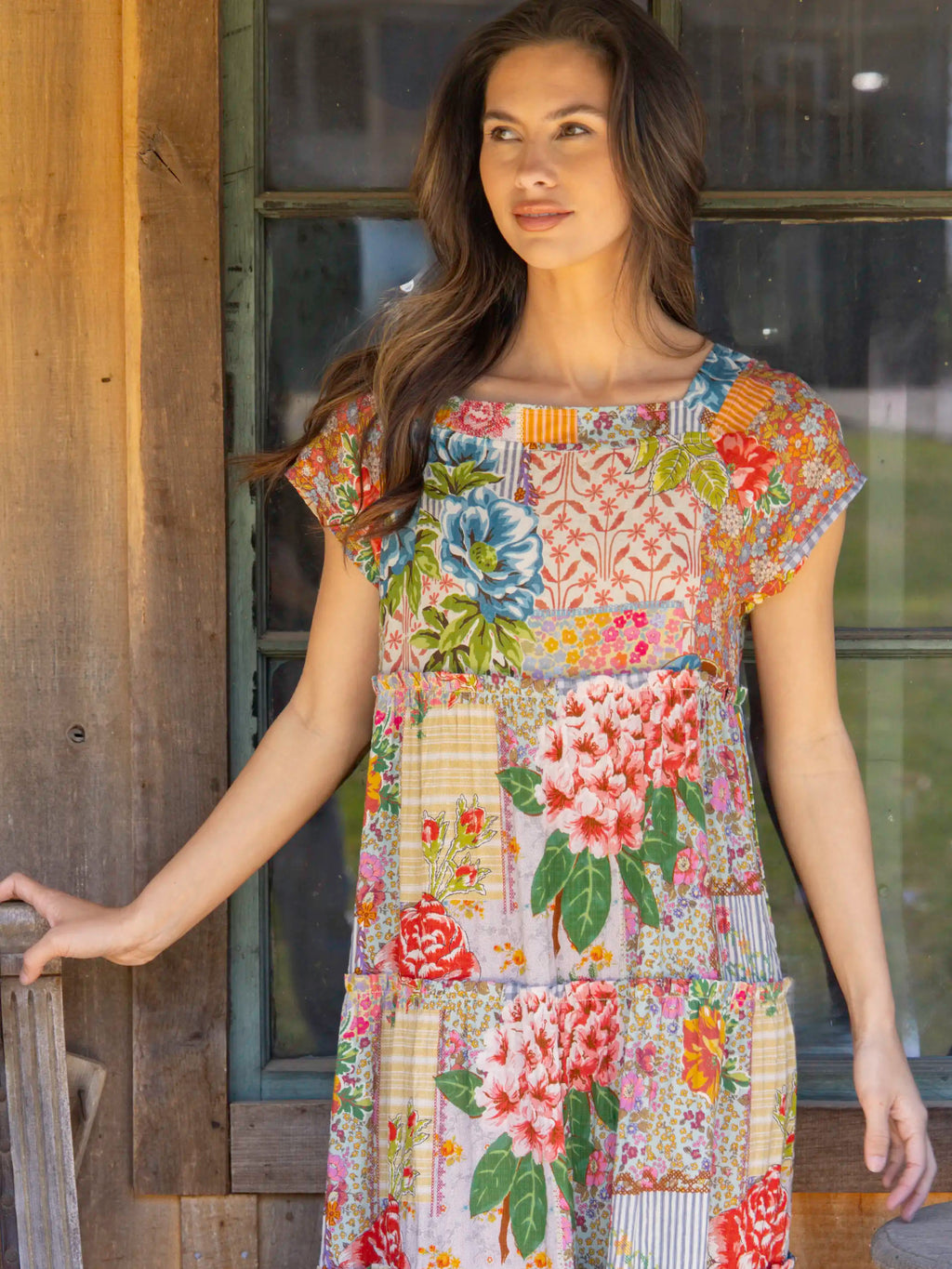 Berkley Maxi Dress - Vintage Treasure Pink