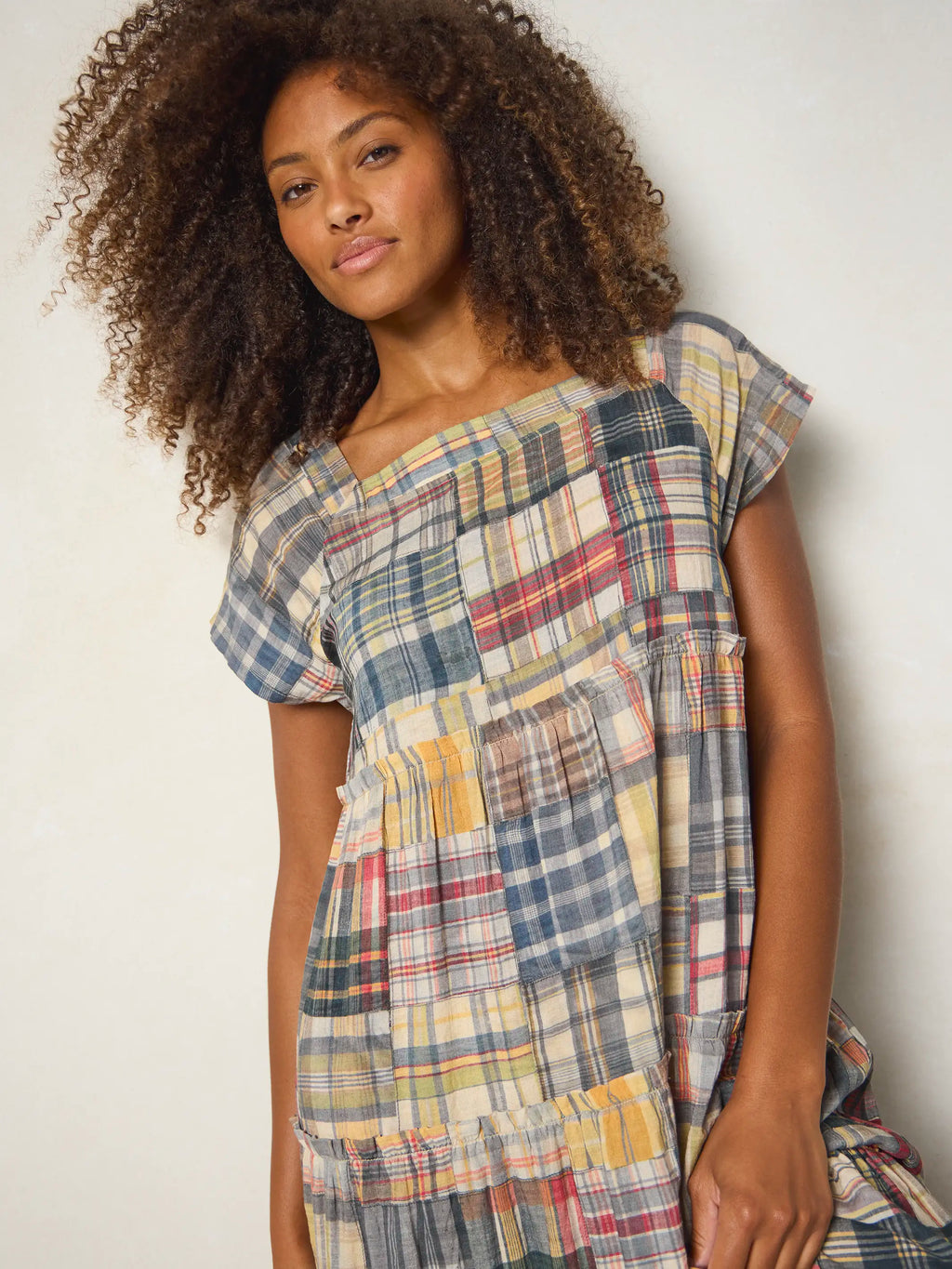 Berkley Maxi Dress - Greenfield Madras Multi